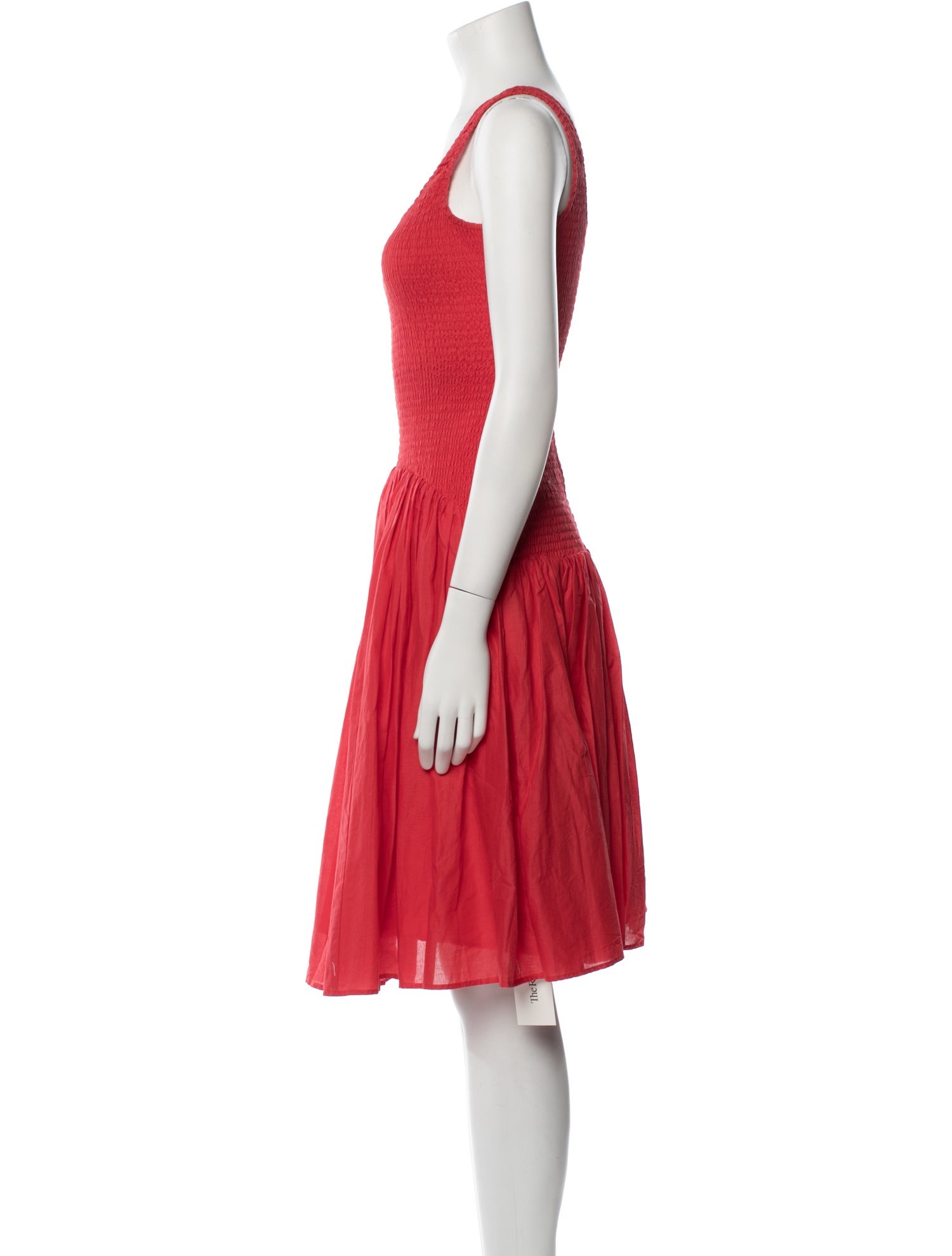 Hutch Square Neckline Knee-Length Dress