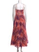 Hutch Printed Long Dress
