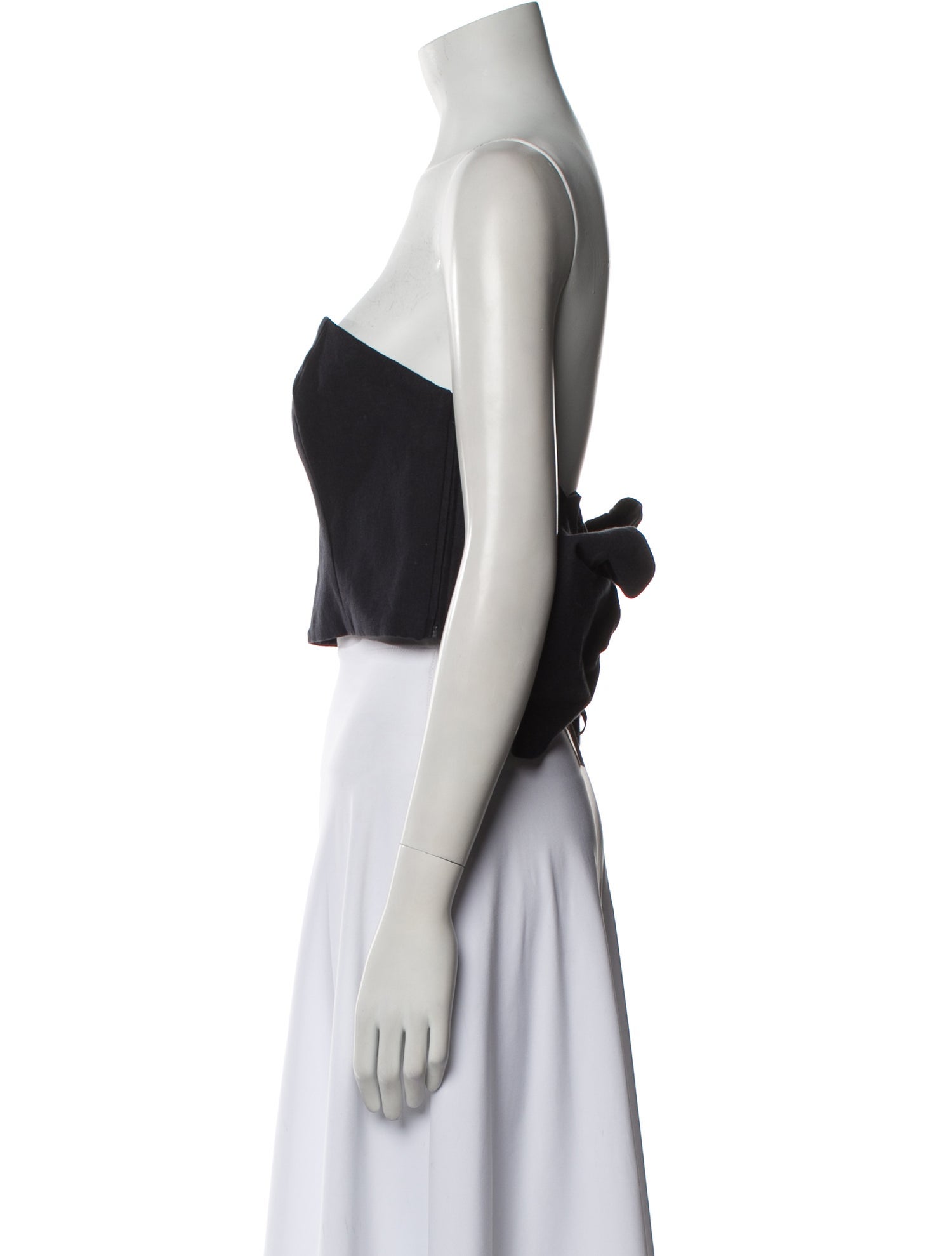 Hutch Strapless Crop Top