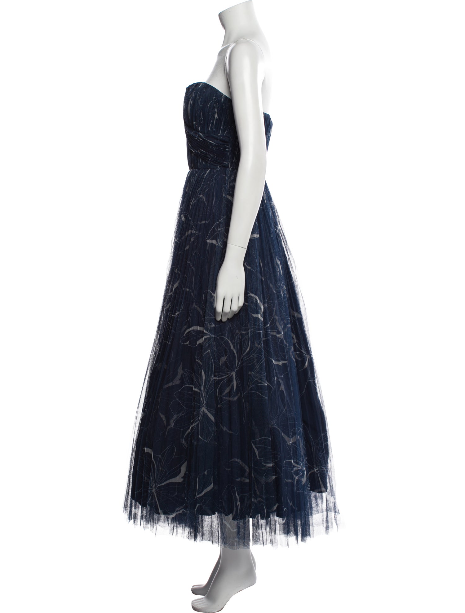 Hutch Printed Midi Length Dress