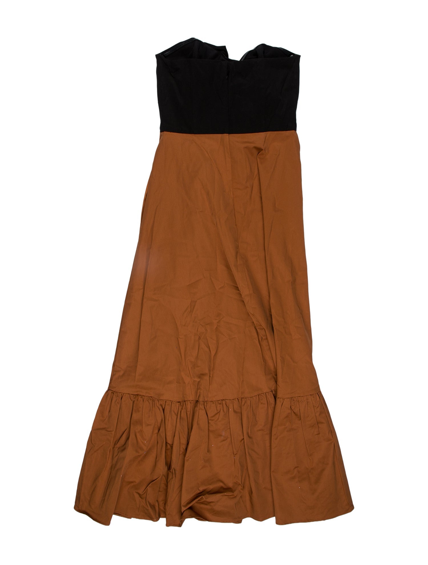 Hutch Strapless Long Dress - Brown Dresses, Clothing - WHTCH21836 | The  RealReal