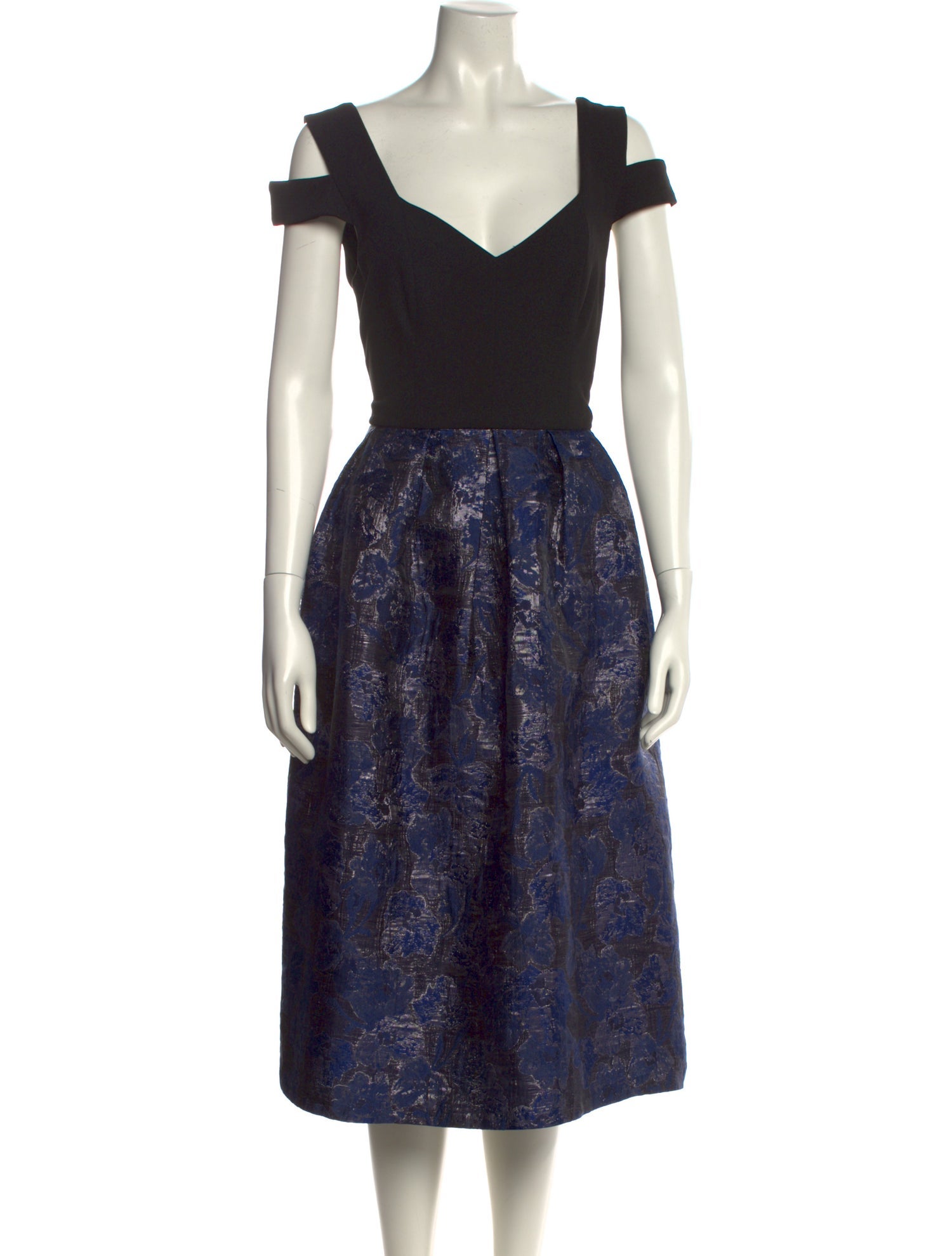 Hutch Printed Midi Length Dress