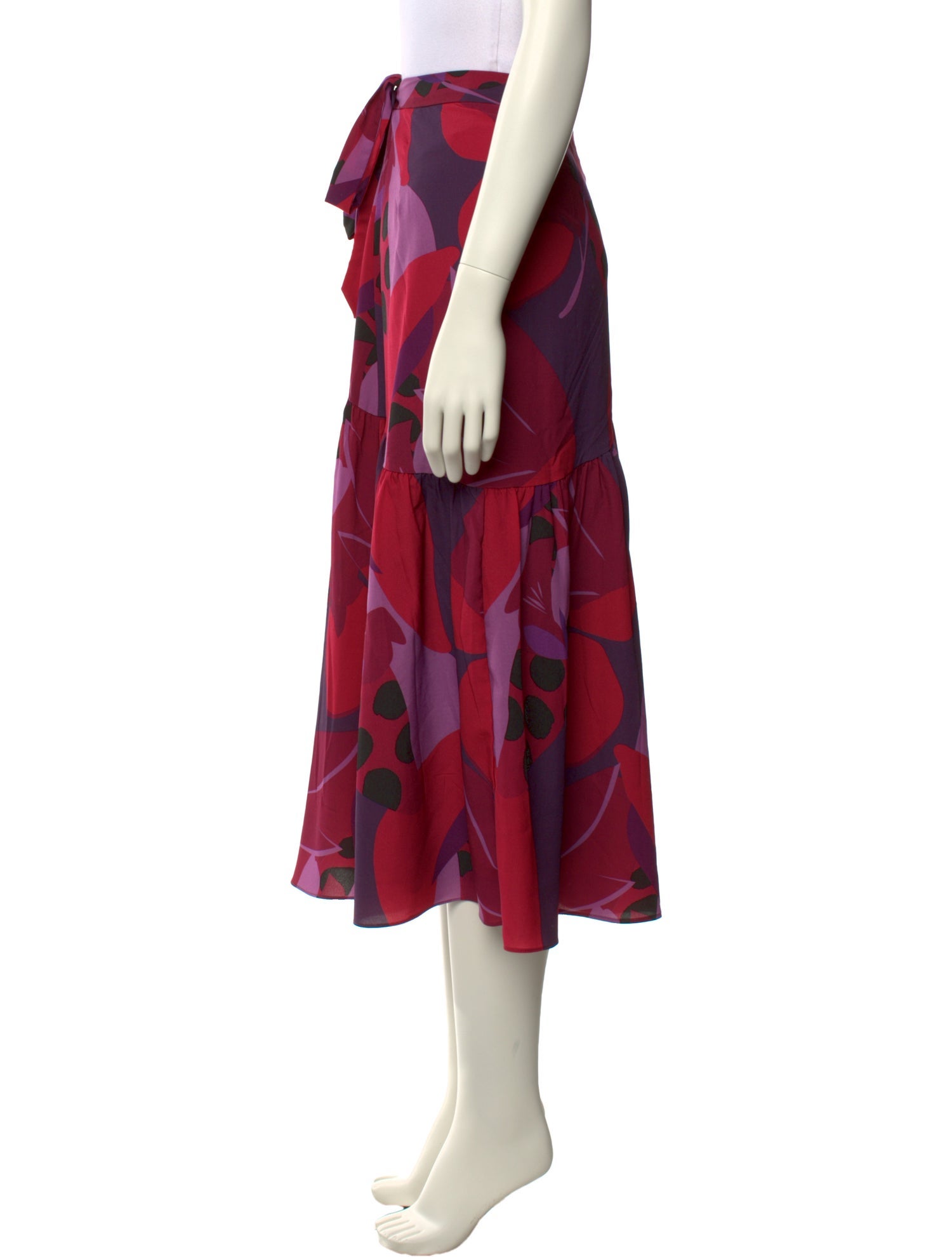 Hutch Printed Midi Length Skirt