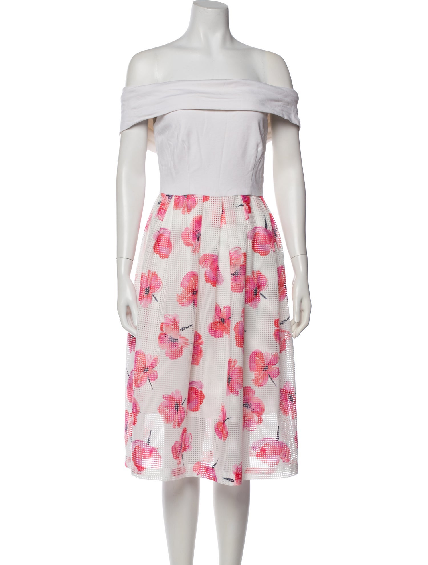 Hutch Printed Knee-Length Dress