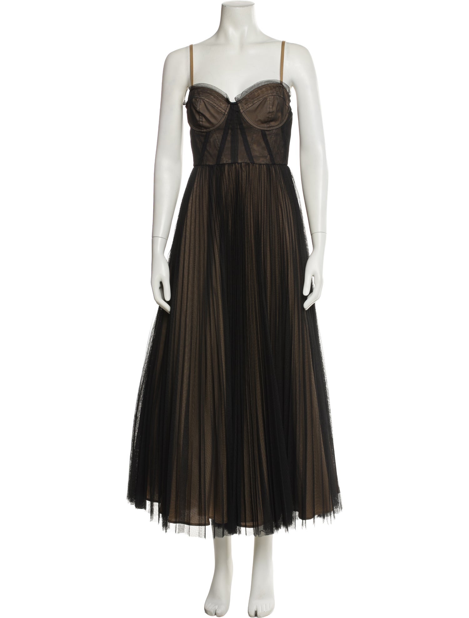 Hutch Square Neckline Midi Length Dress