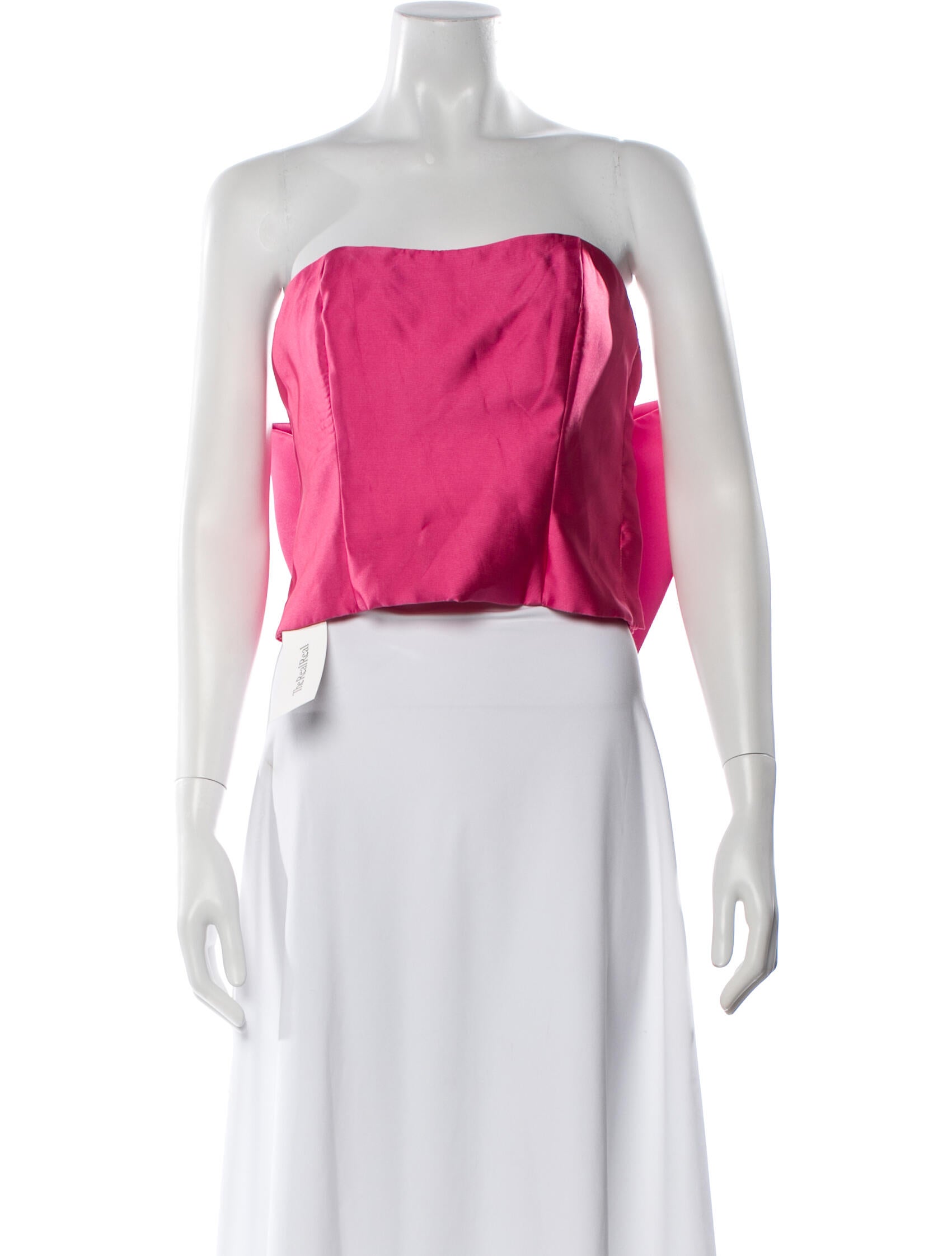 Hutch Strapless Crop Top