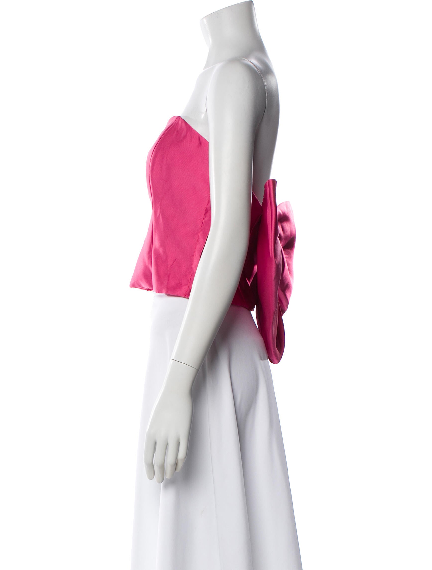 Hutch Strapless Crop Top