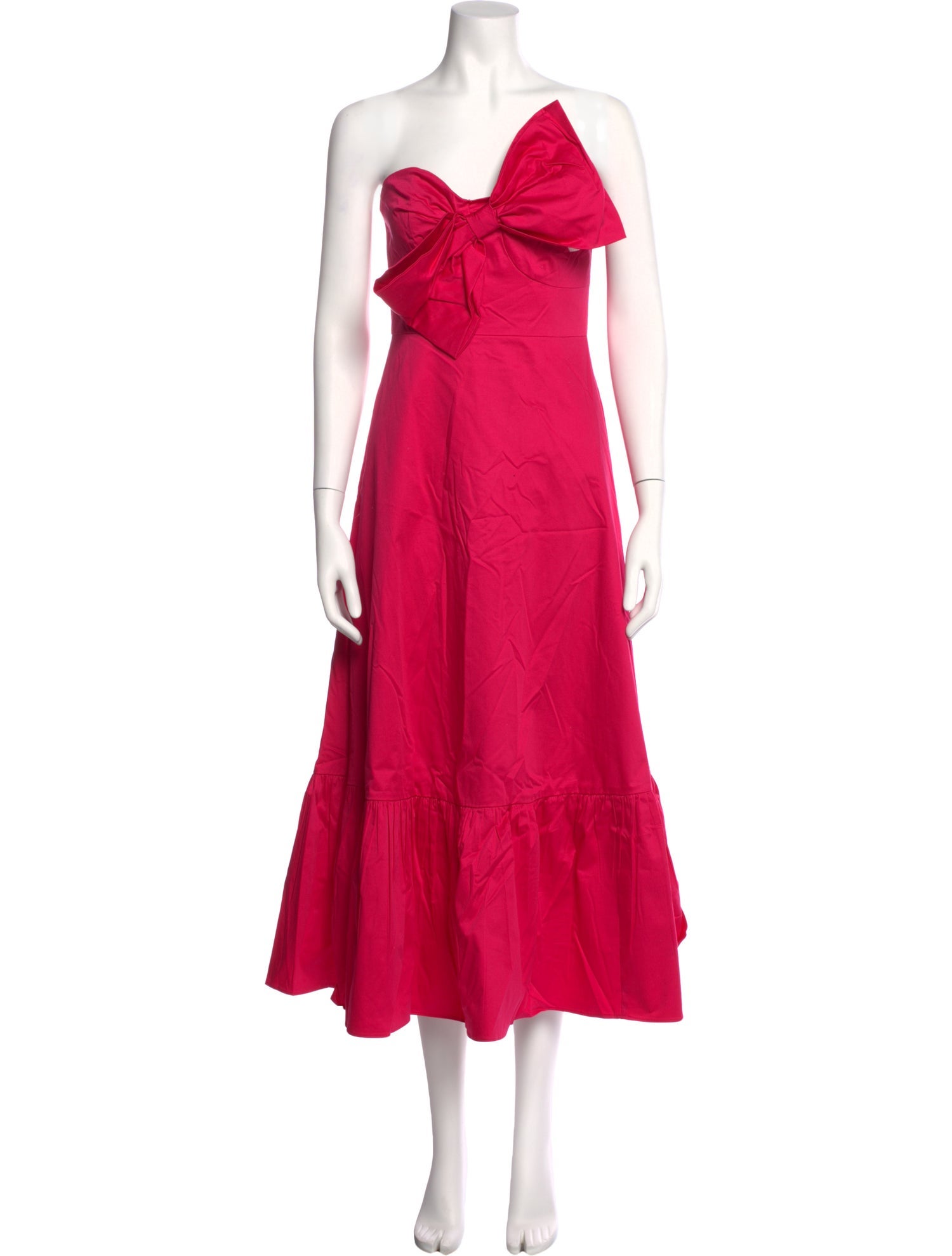 Hutch Strapless Midi Length Dress