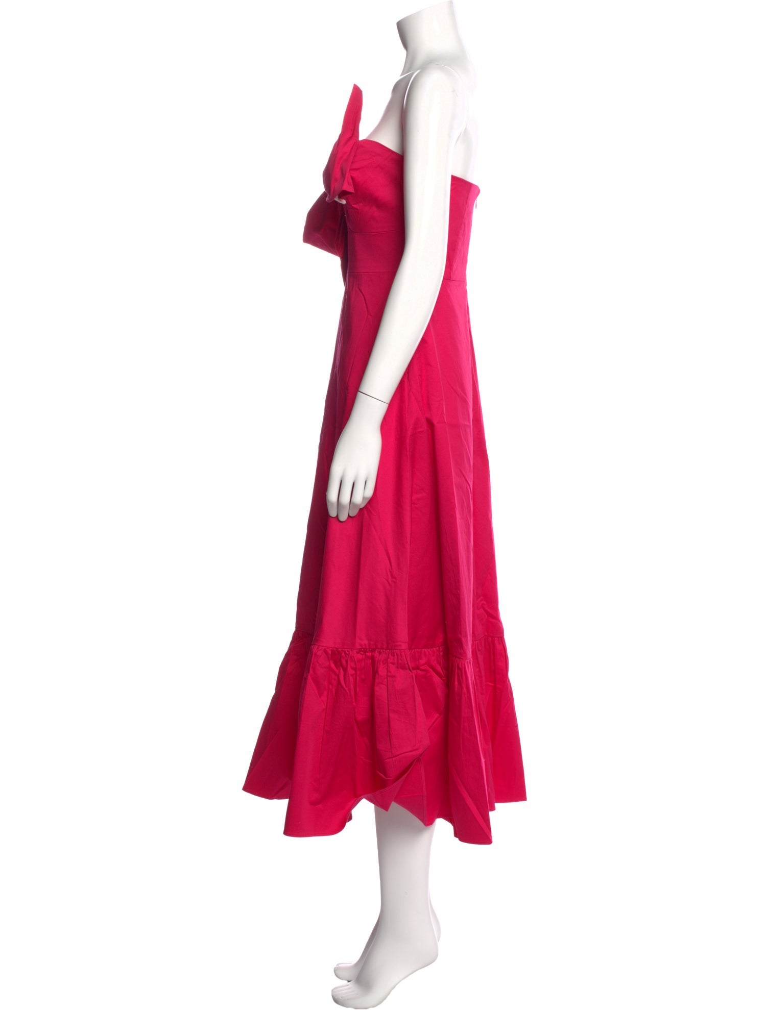 Hutch Strapless Midi Length Dress