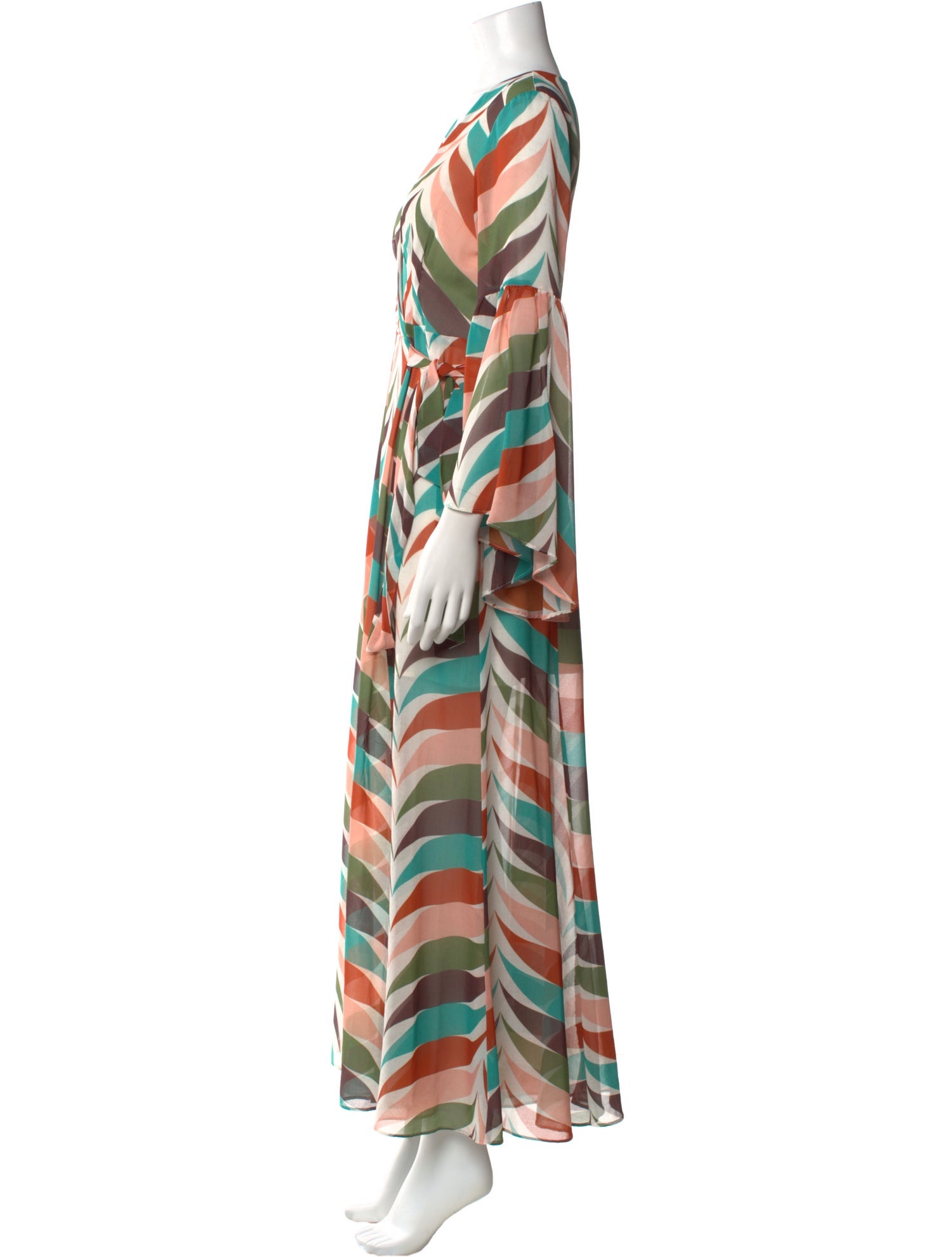 Hutch Striped Long Dress
