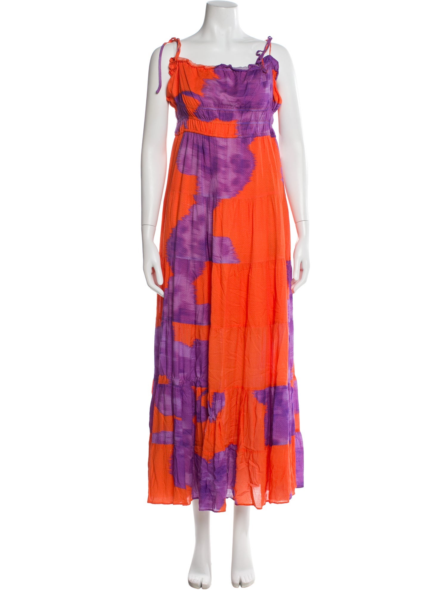 Hutch Tie-Dye Print Long Dress