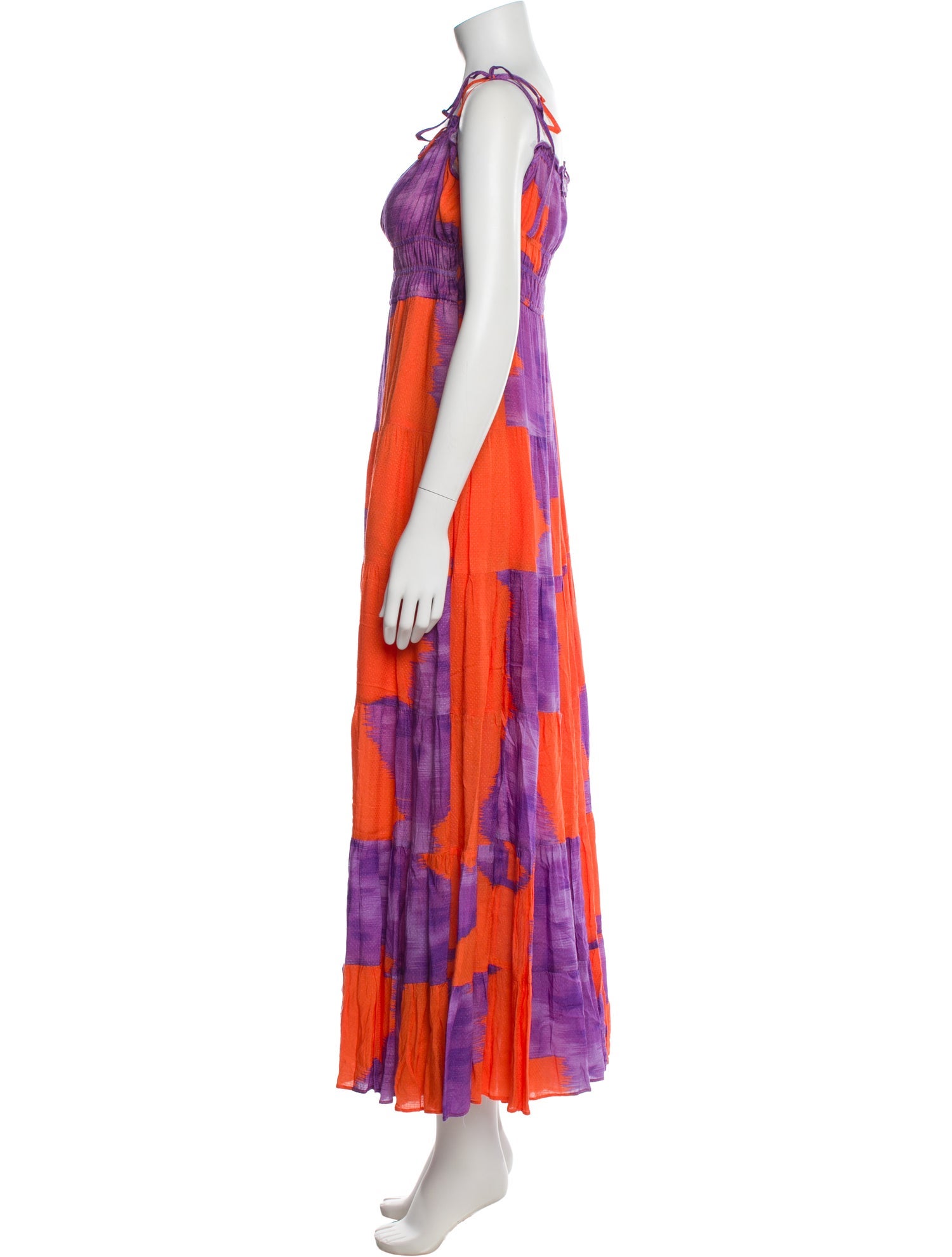 Hutch Tie-Dye Print Long Dress