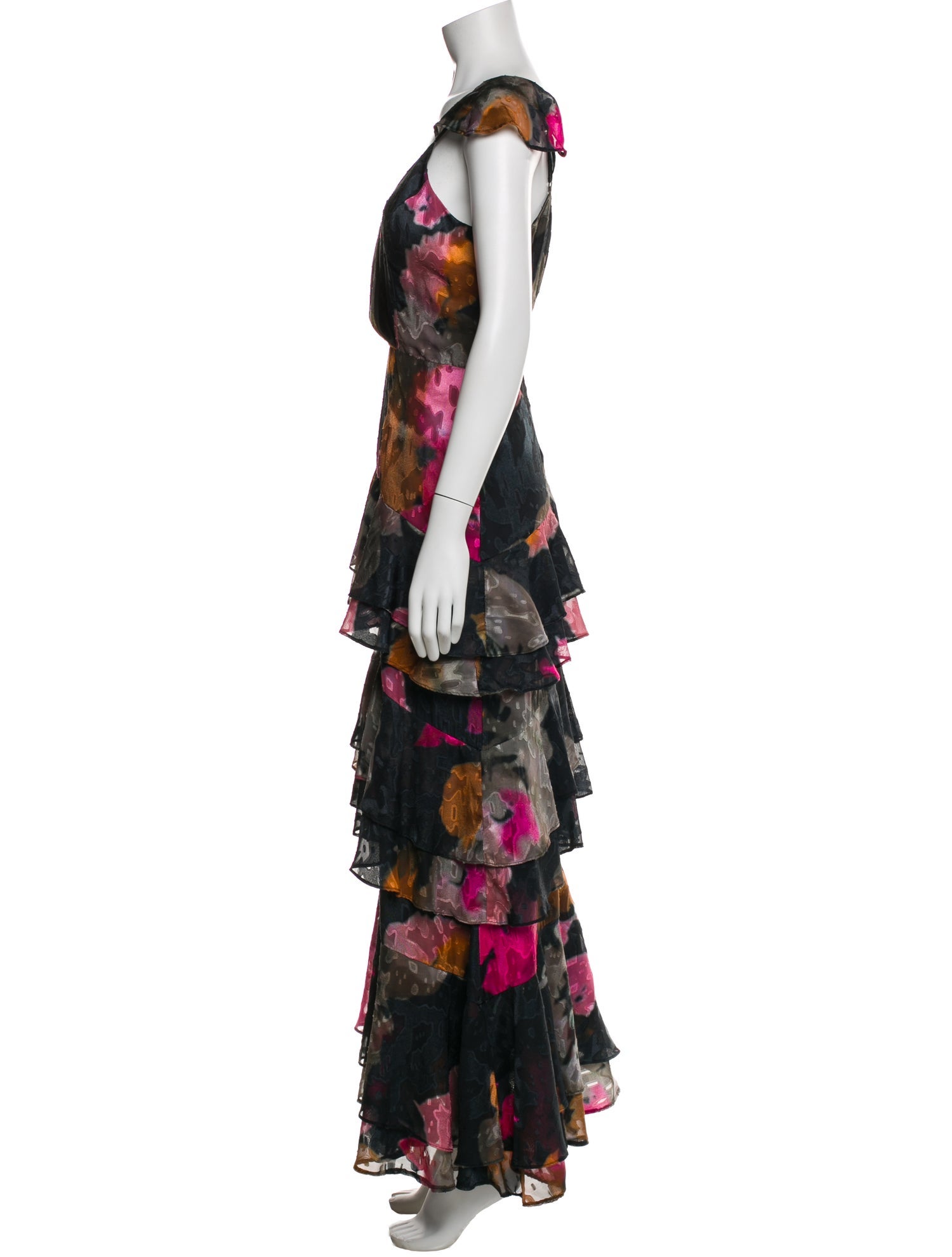 Hutch Floral Print Long Dress