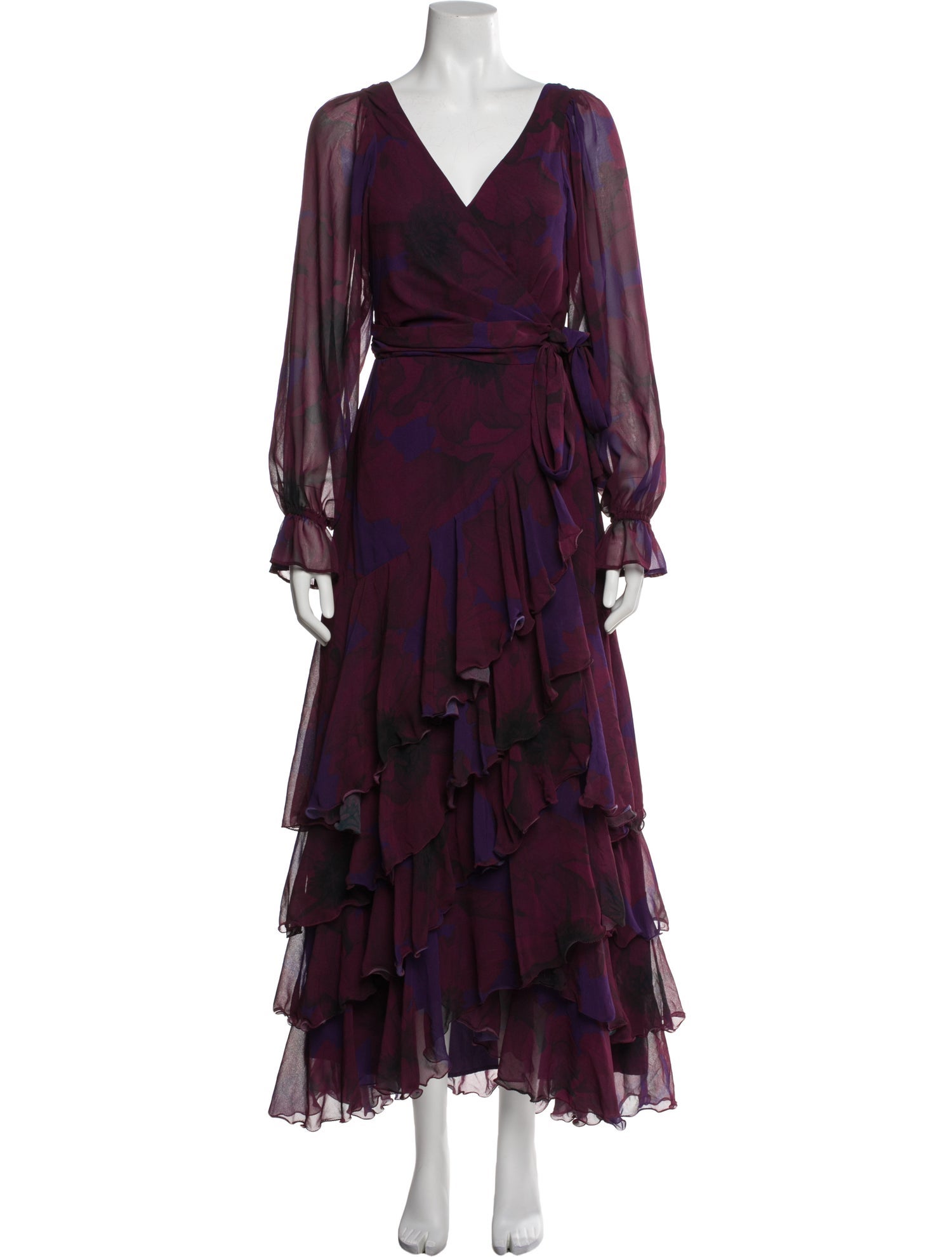 Hutch Floral Print Long Dress