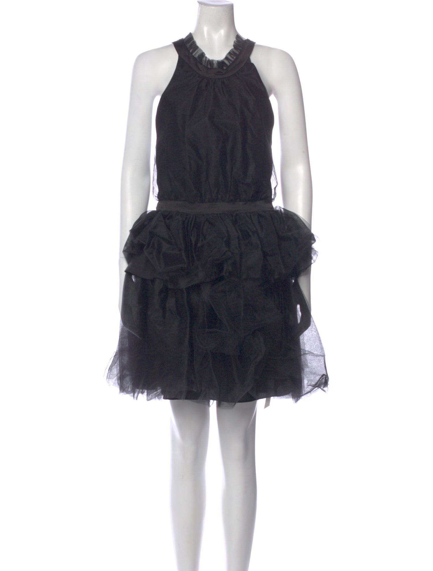 Hutch Scoop Neck Mini Dress