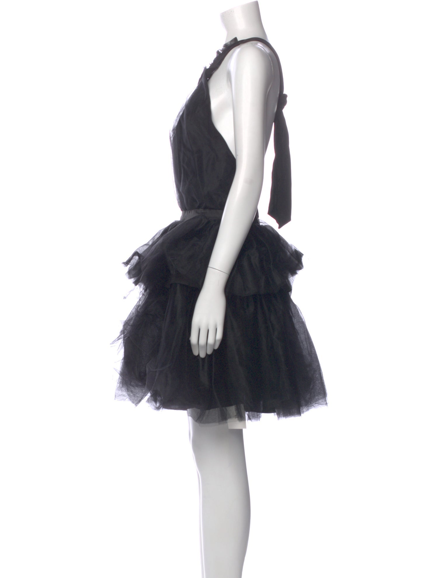 Hutch Scoop Neck Mini Dress