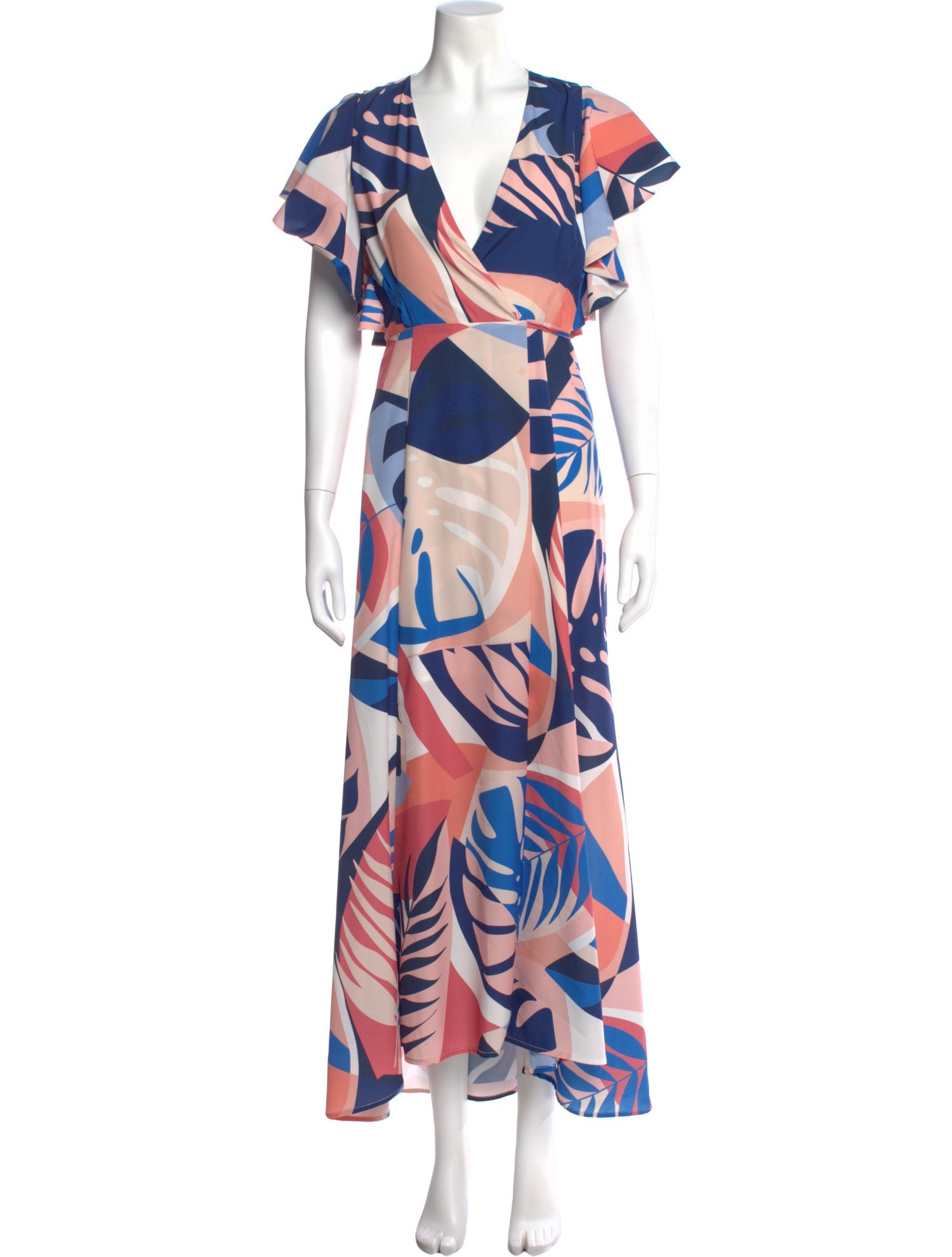 Hutch Printed Long Dress