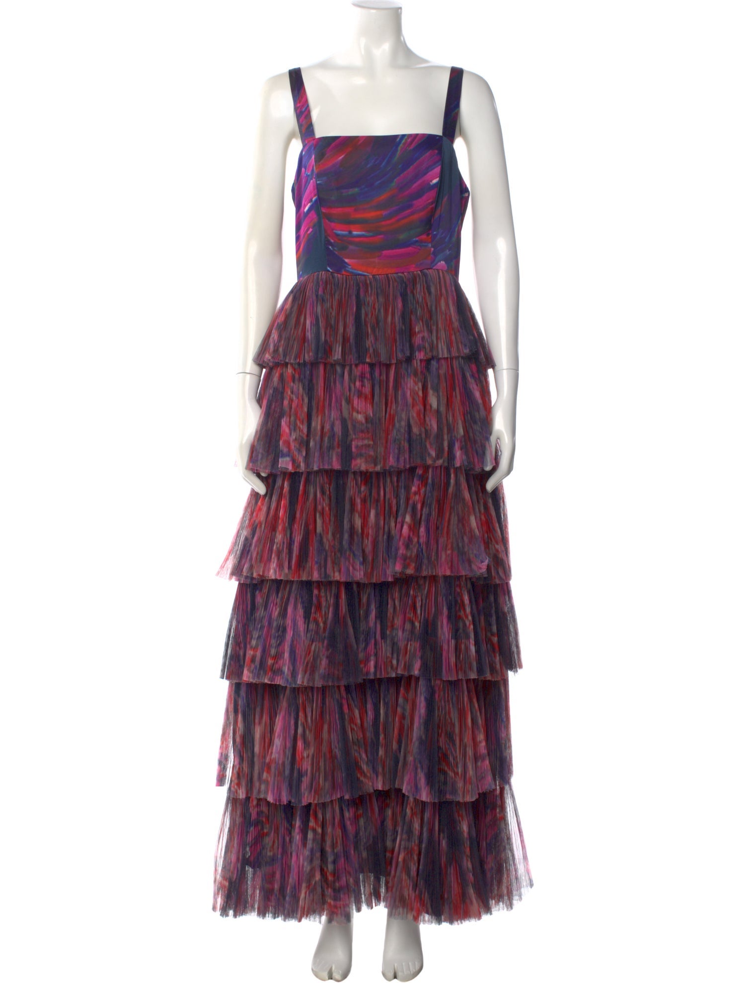 Hutch Printed Long Dress