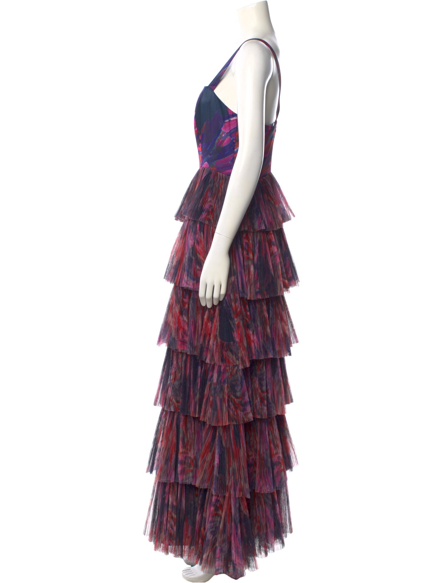 Hutch Printed Long Dress