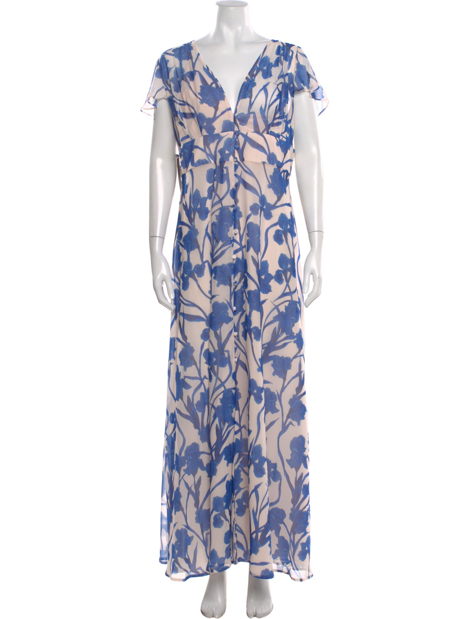 Hutch Floral Print Long Dress w/ Tags