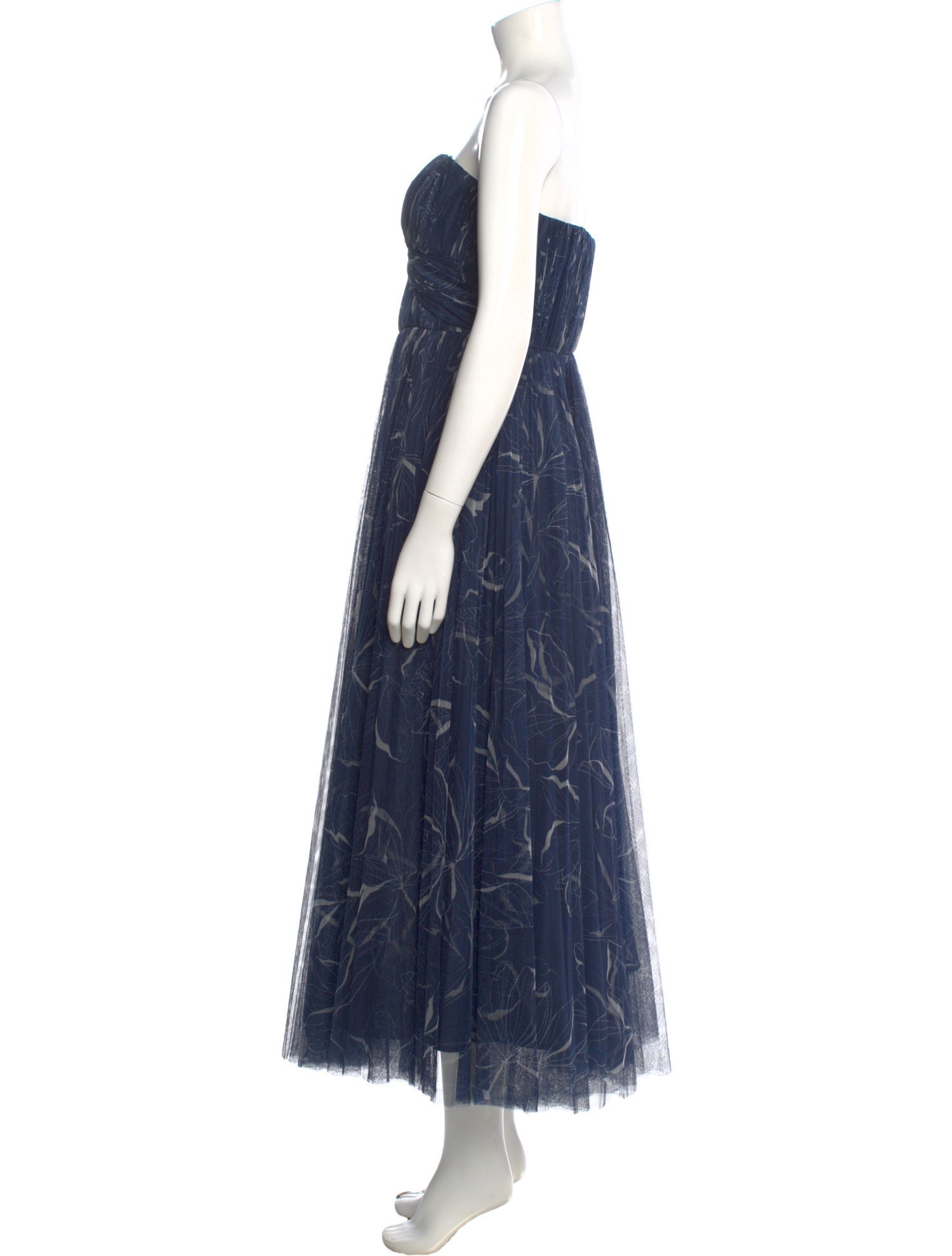 Hutch Printed Long Dress