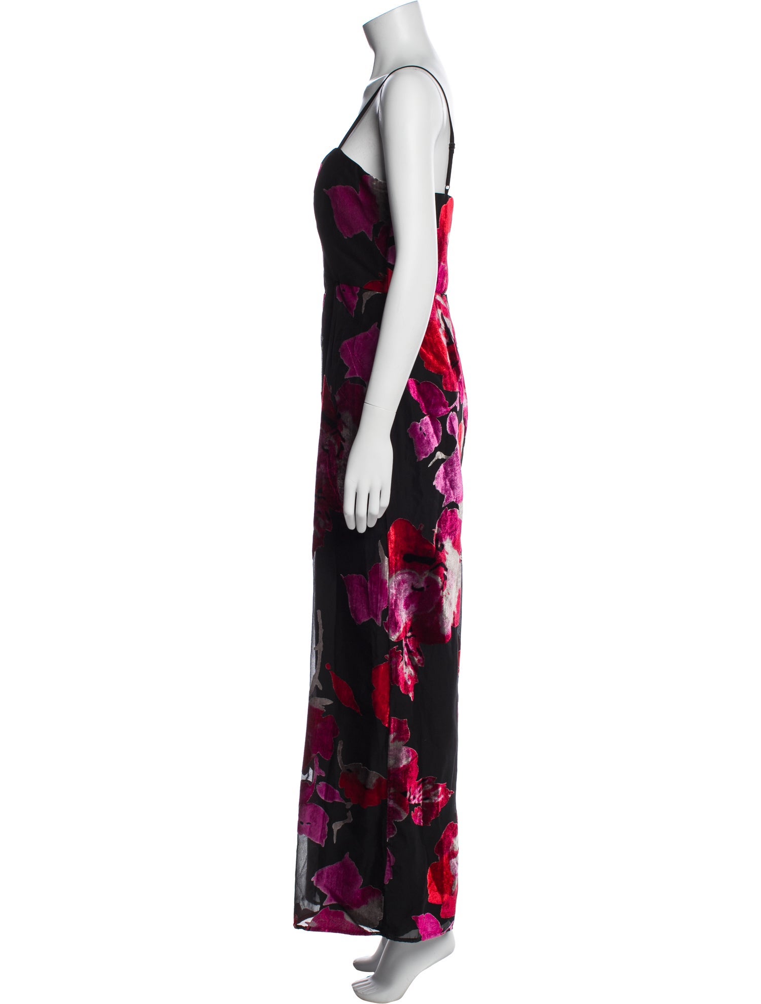 Hutch Floral Print Square Neckline Jumpsuit
