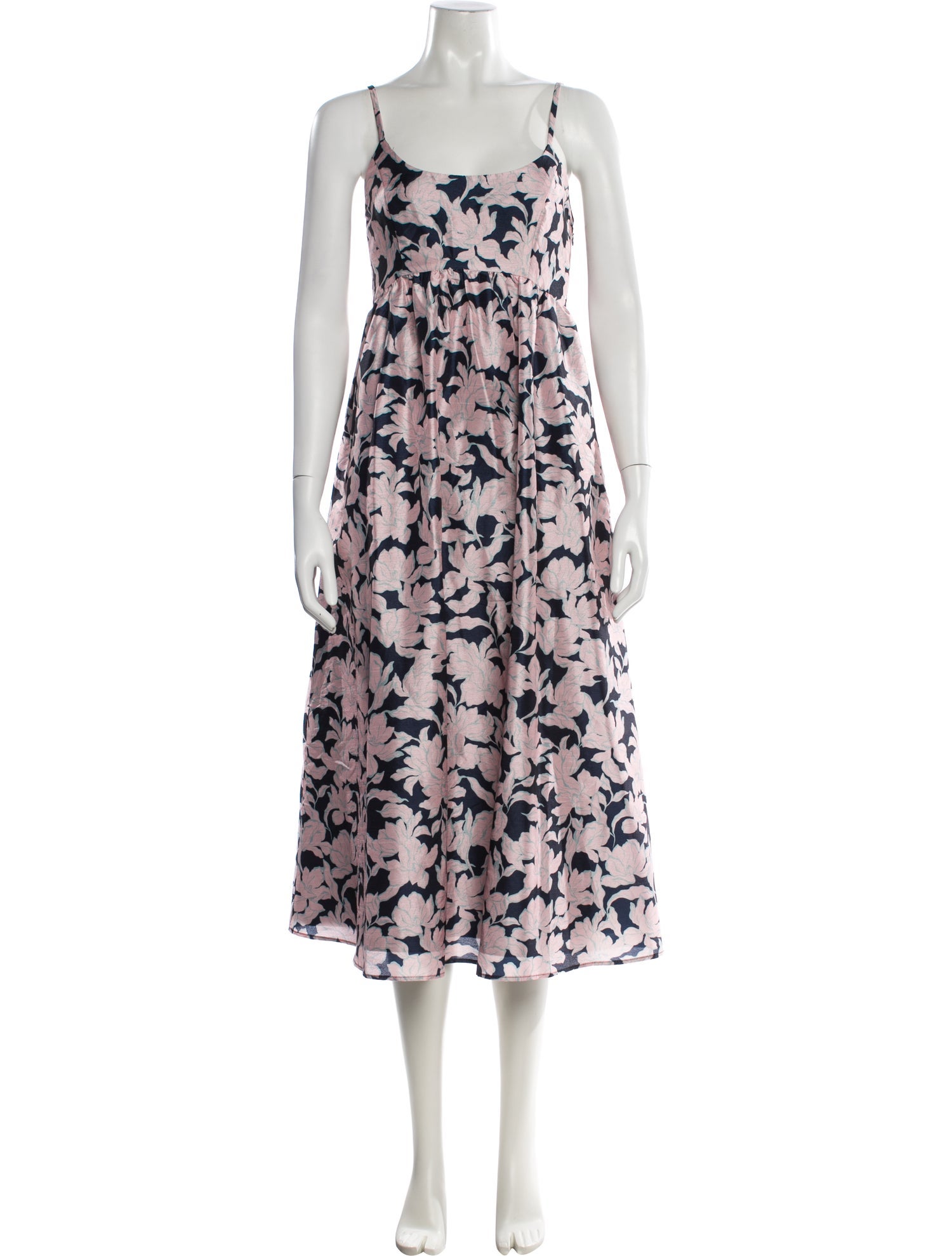 Hutch Floral Print Midi Length Dress