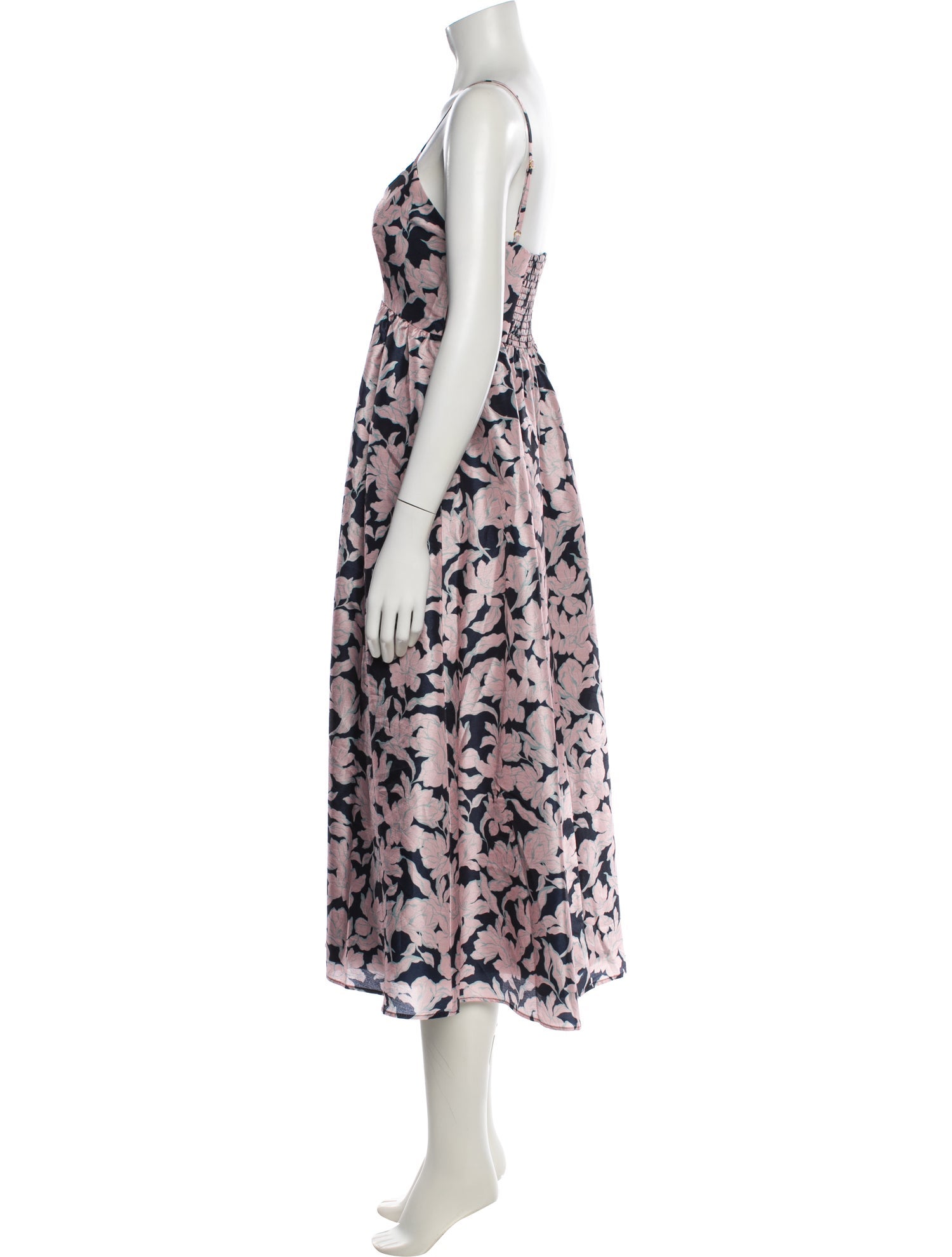 Hutch Floral Print Midi Length Dress