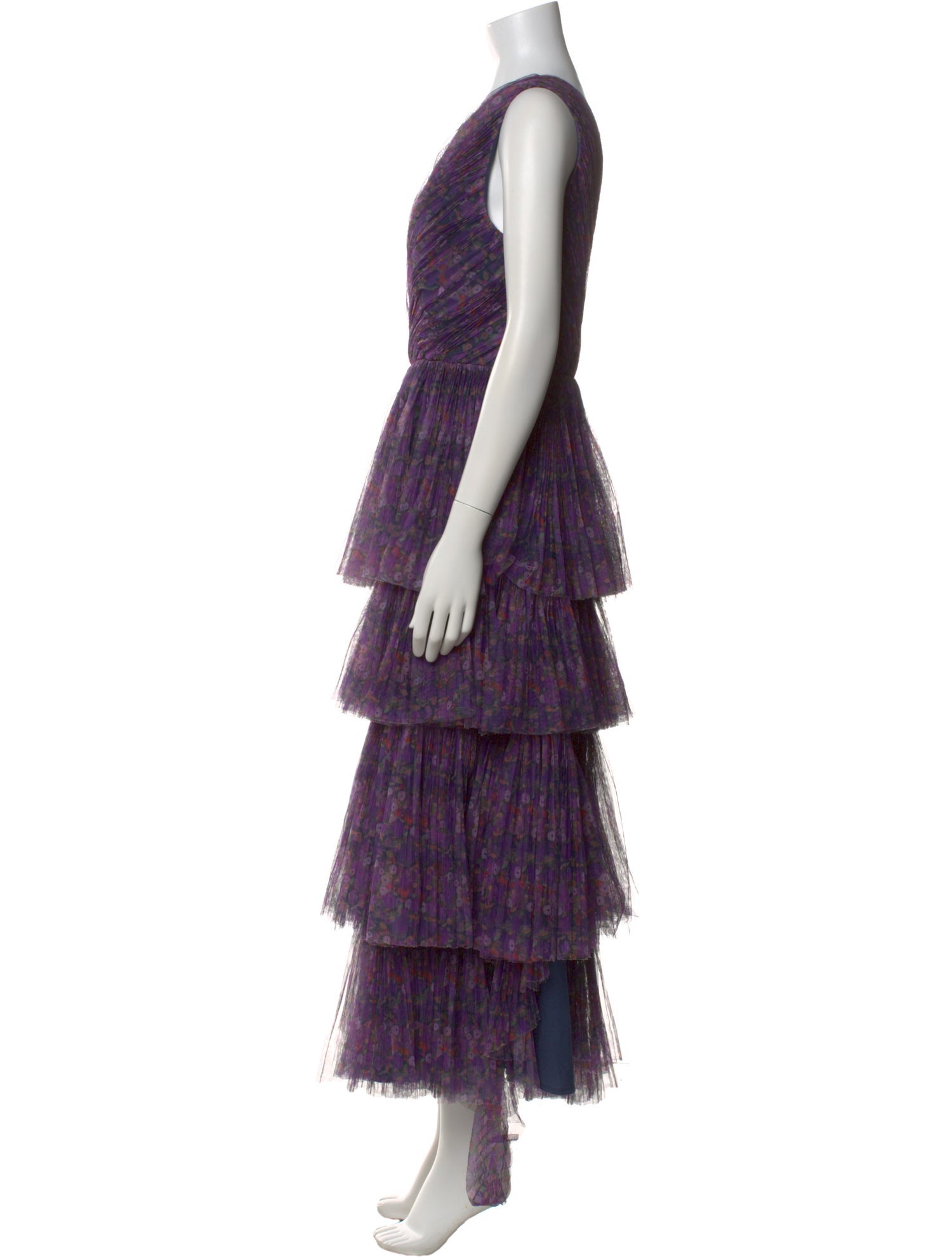 Hutch Printed Long Dress