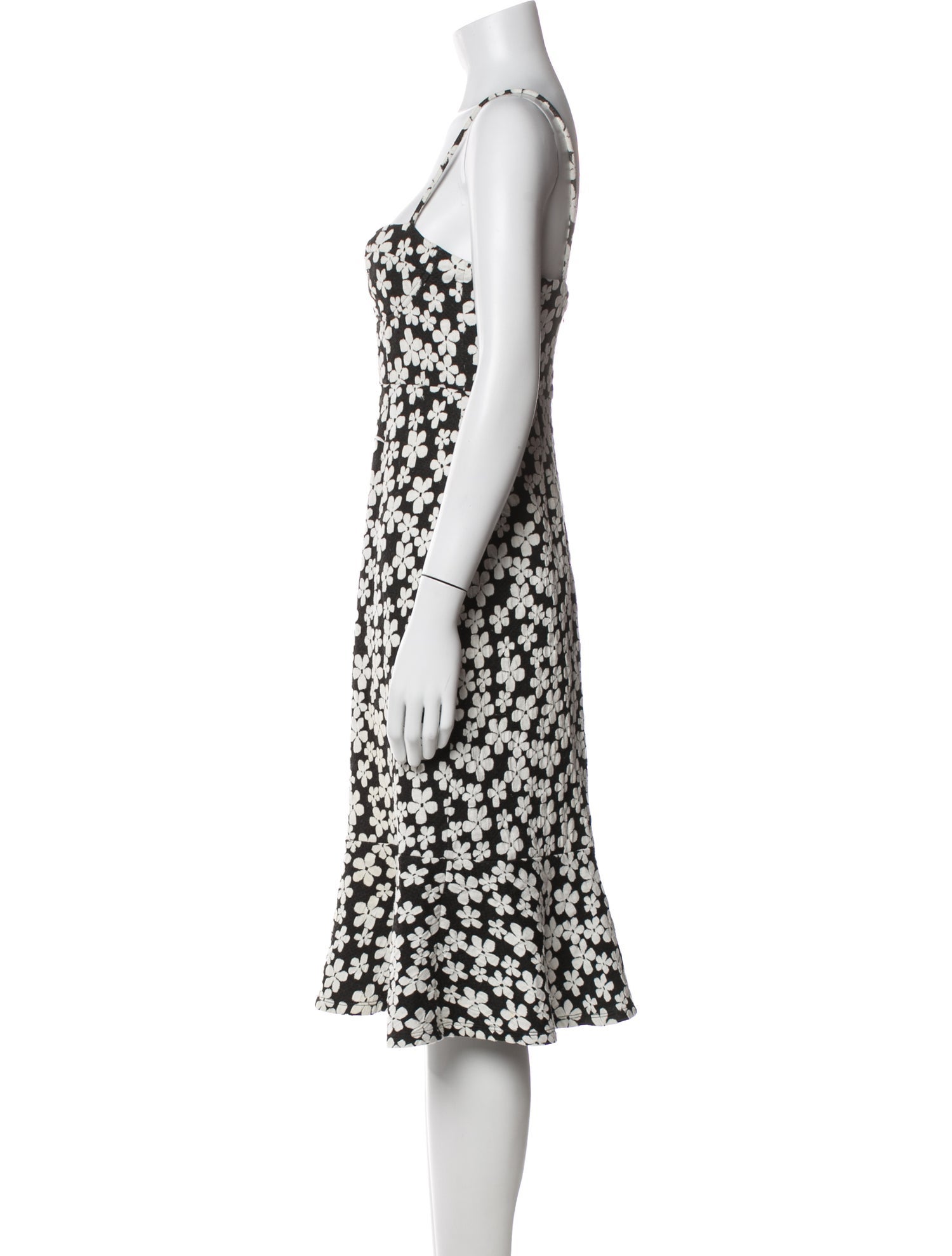 Hutch Floral Print Knee-Length Dress