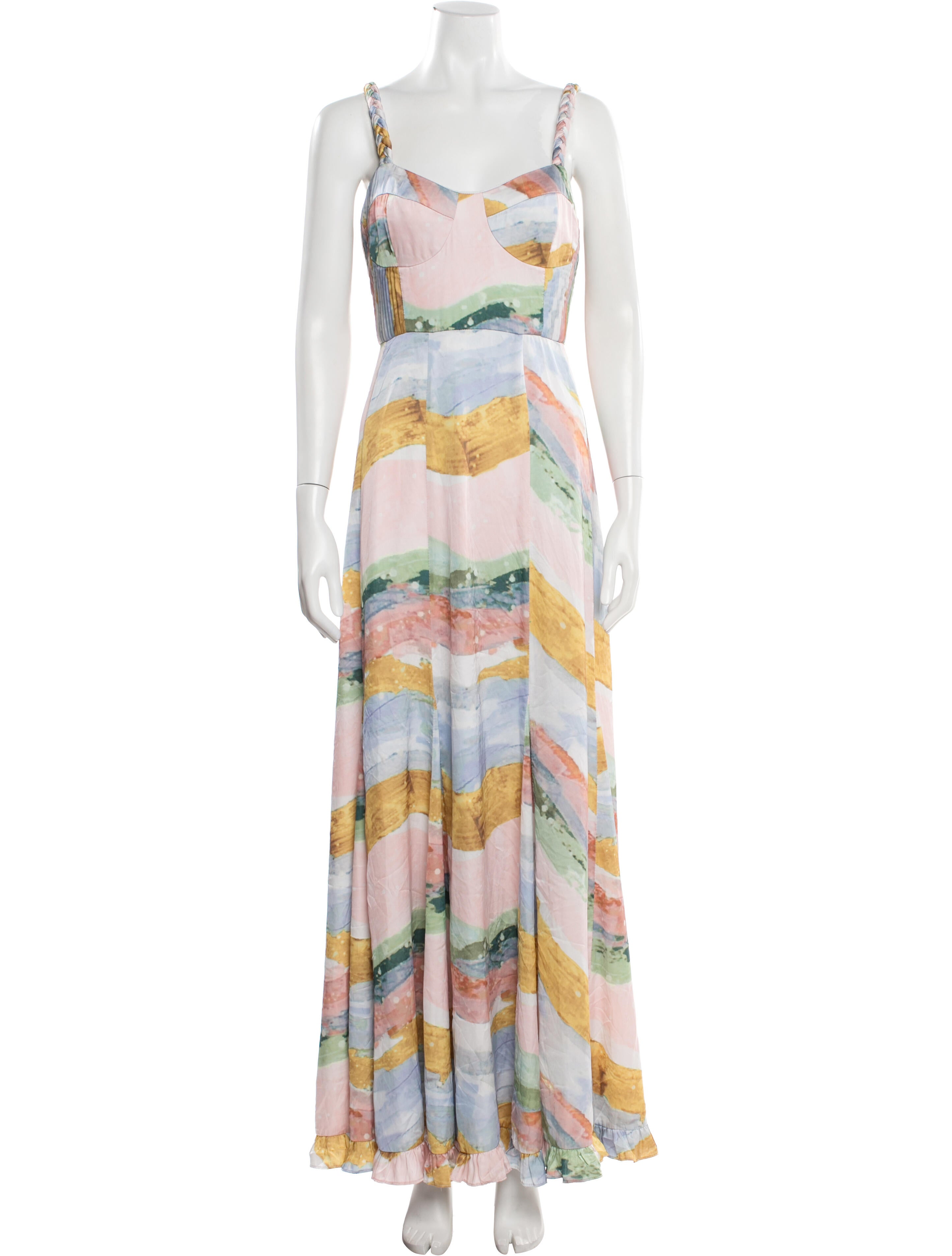 Hutch Printed Long Dress