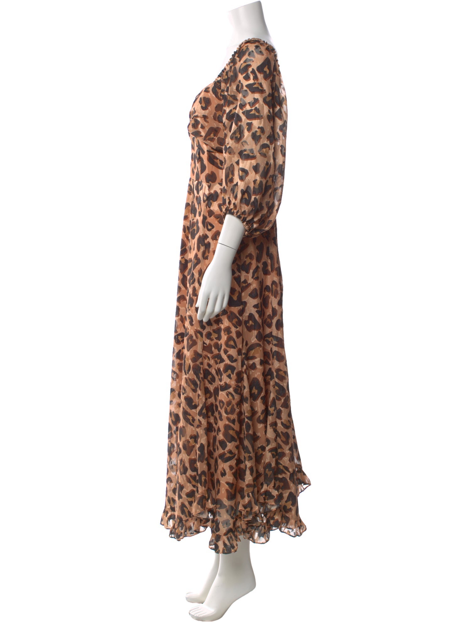 Hutch Animal Print Long Dress w/ Tags