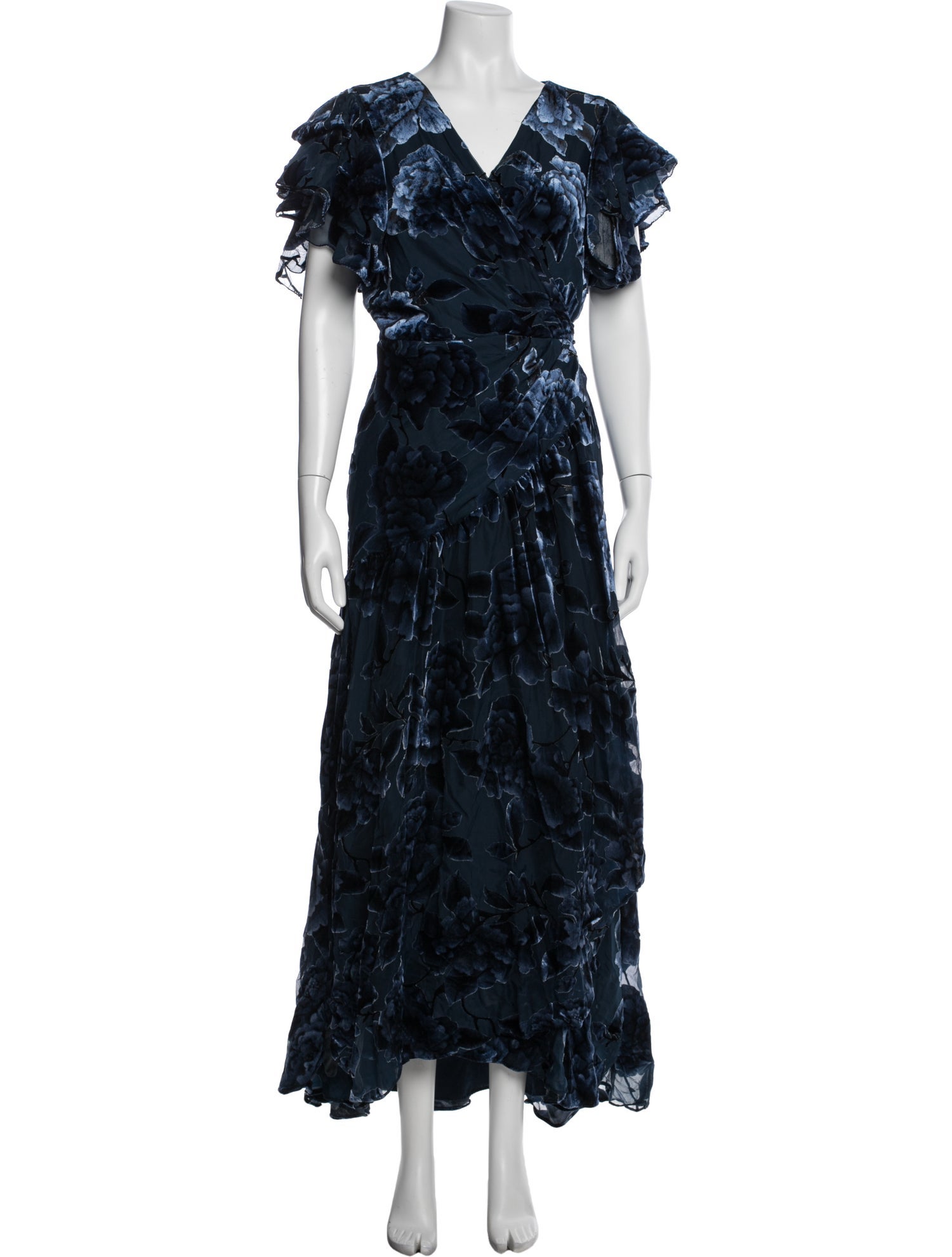 Hutch Floral Print Long Dress