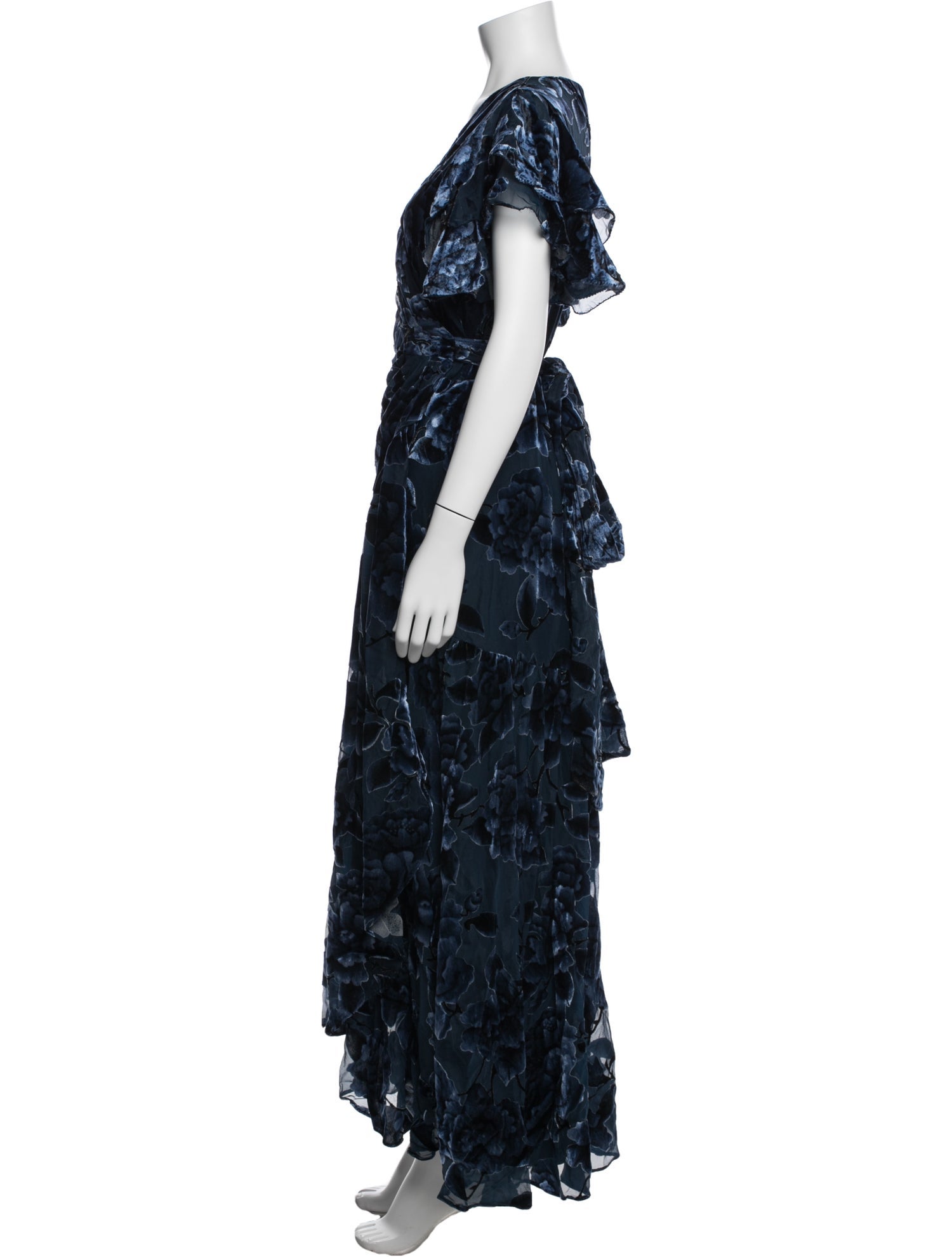 Hutch Floral Print Long Dress