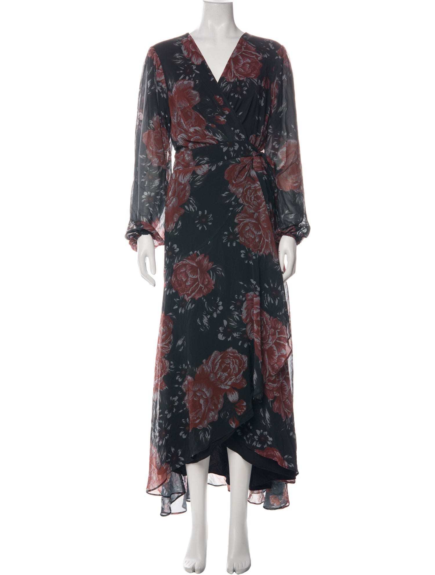 Hutch Floral Print Long Dress