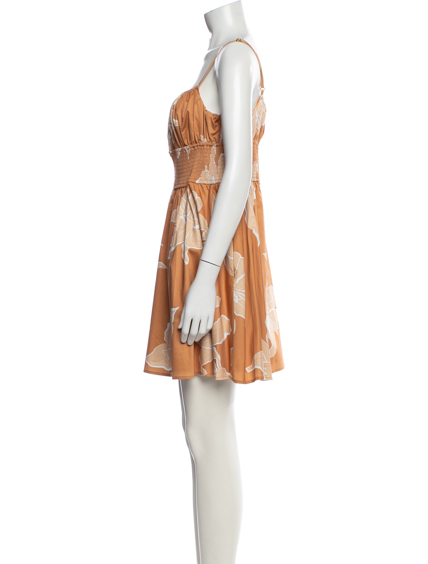Hutch Floral Print Square Neckline Jumpsuit