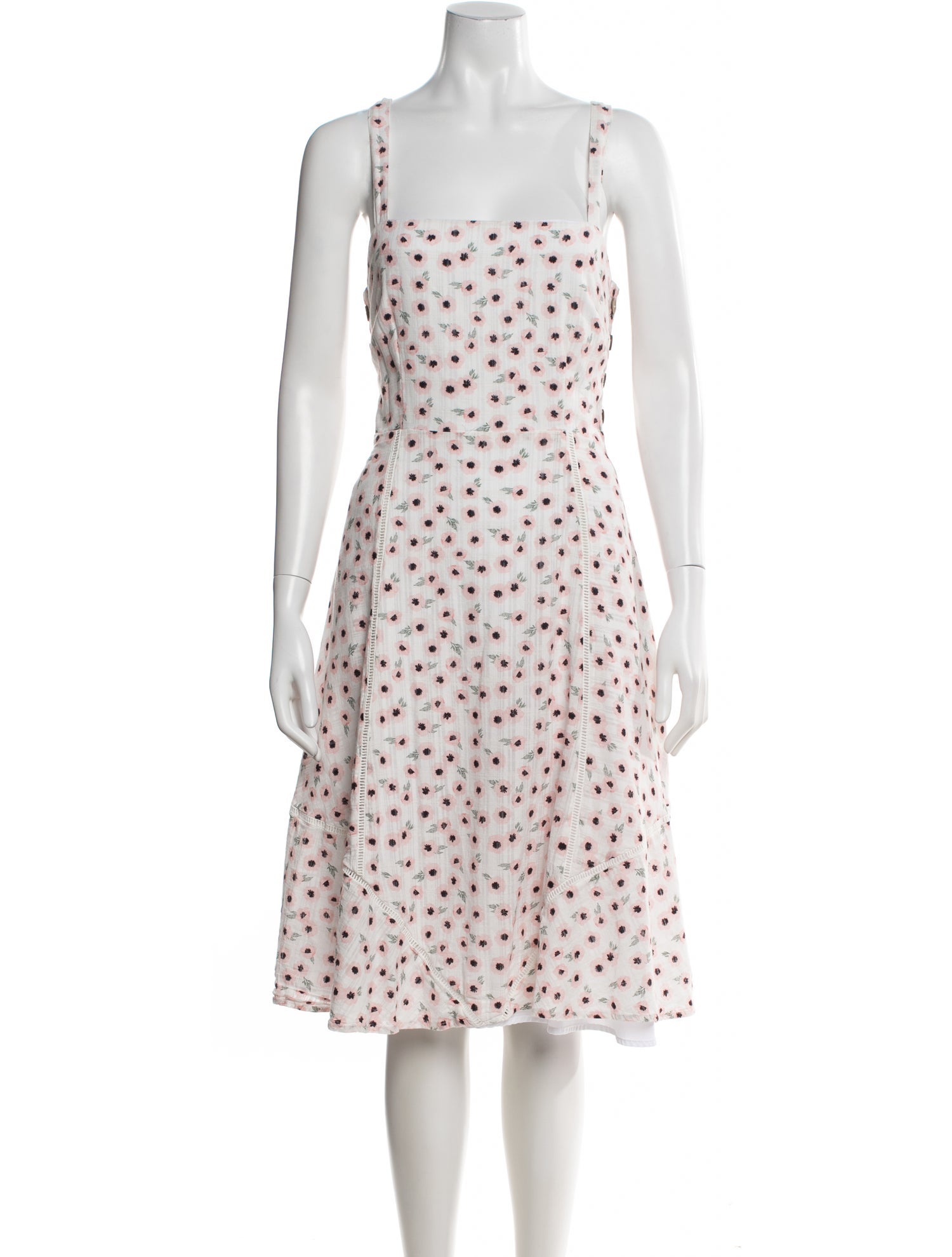 Hutch Floral Print Midi Length Dress