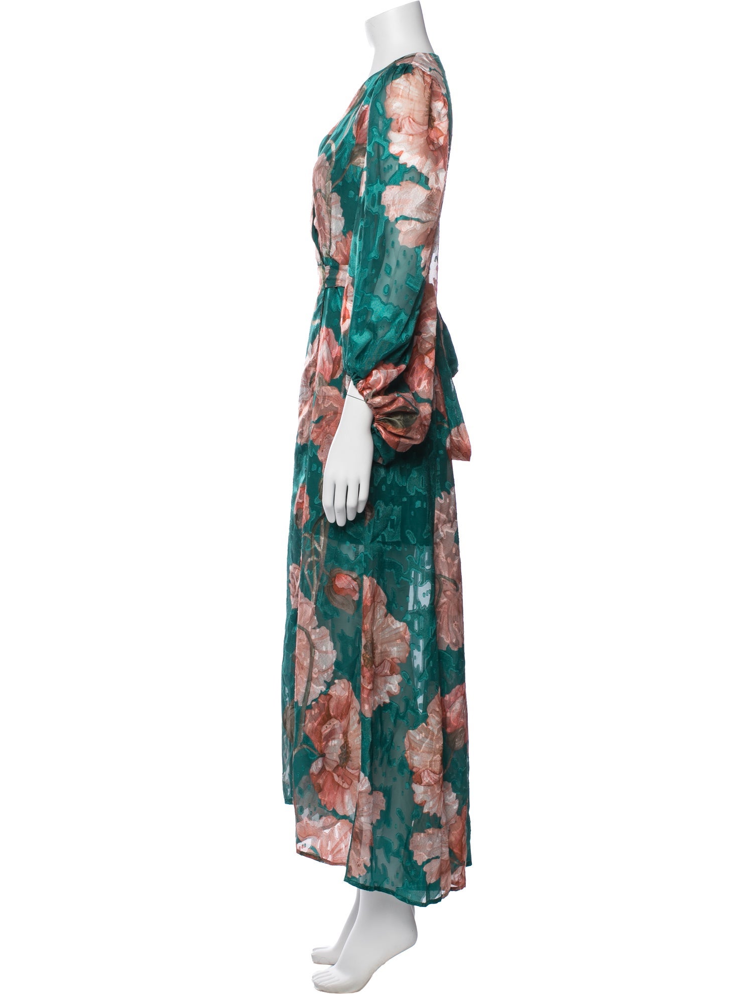 Hutch Floral Print Midi Length Dress
