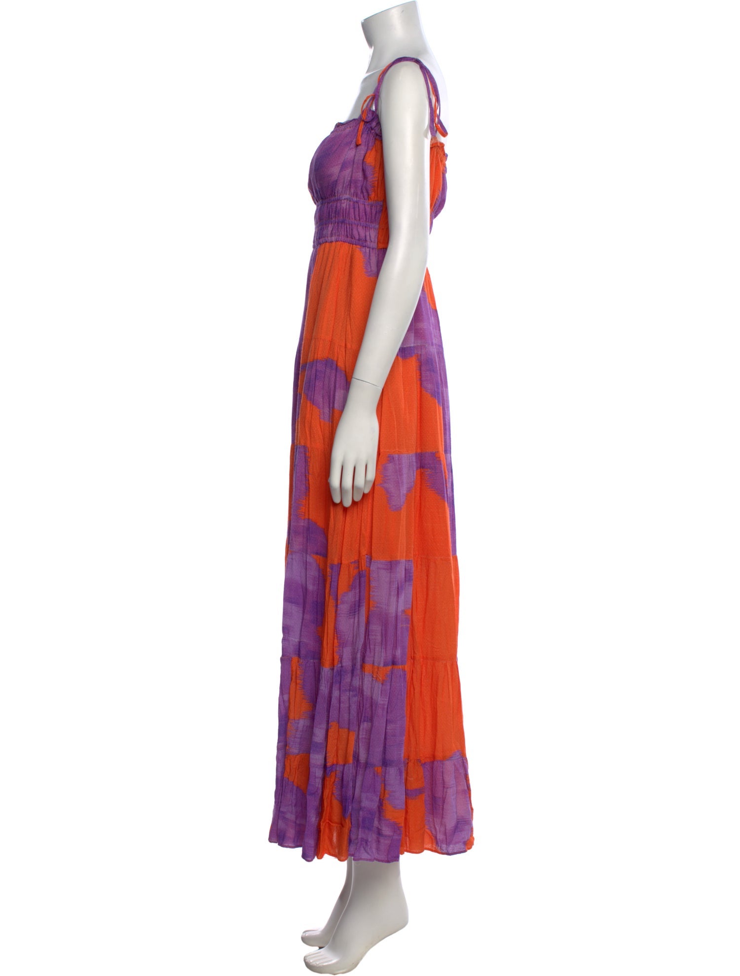 Hutch Tie-Dye Print Long Dress