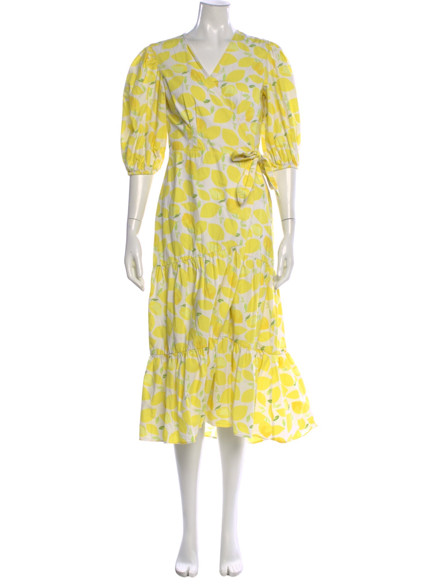 Hutch Floral Print Midi Length Dress