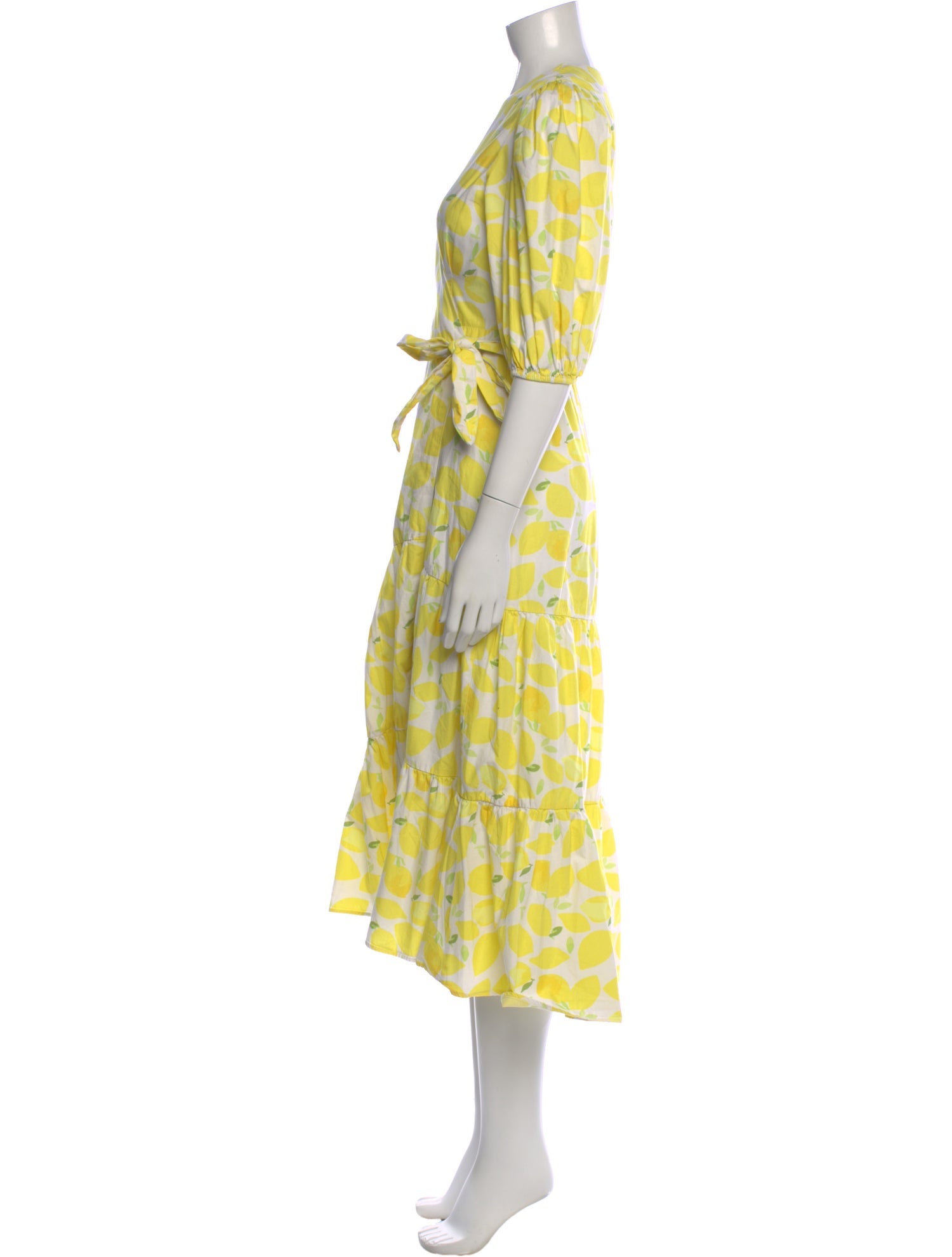 Hutch Floral Print Midi Length Dress