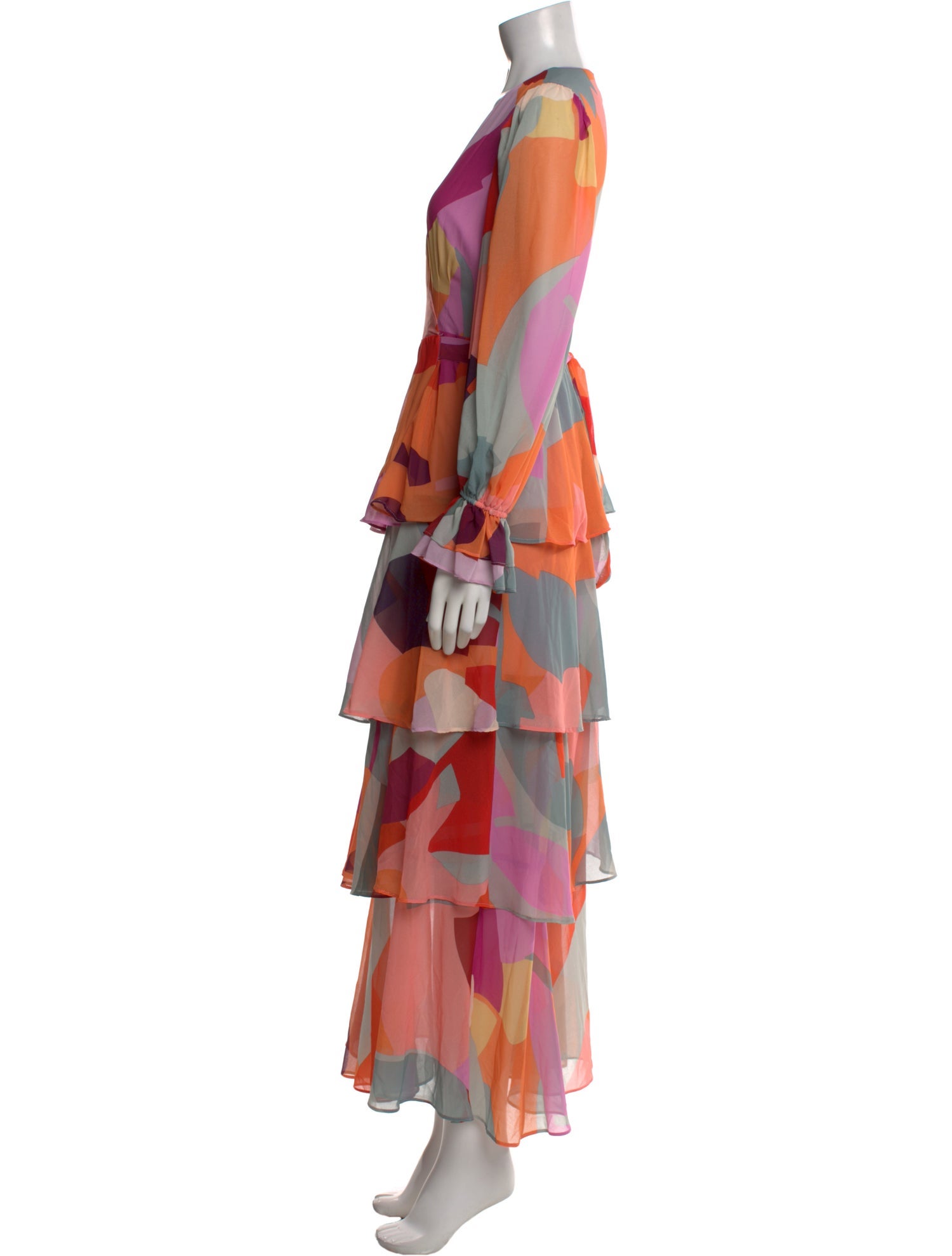 Hutch Printed Long Dress w/ Tags