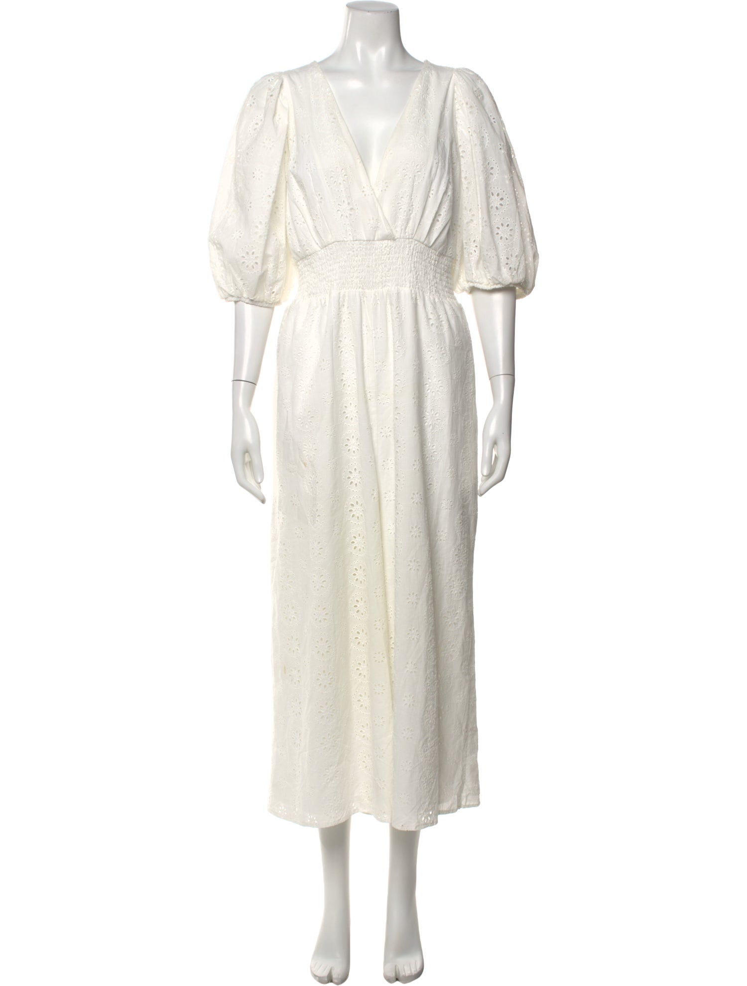 Hutch Patterned V-Neck Jumpsuit