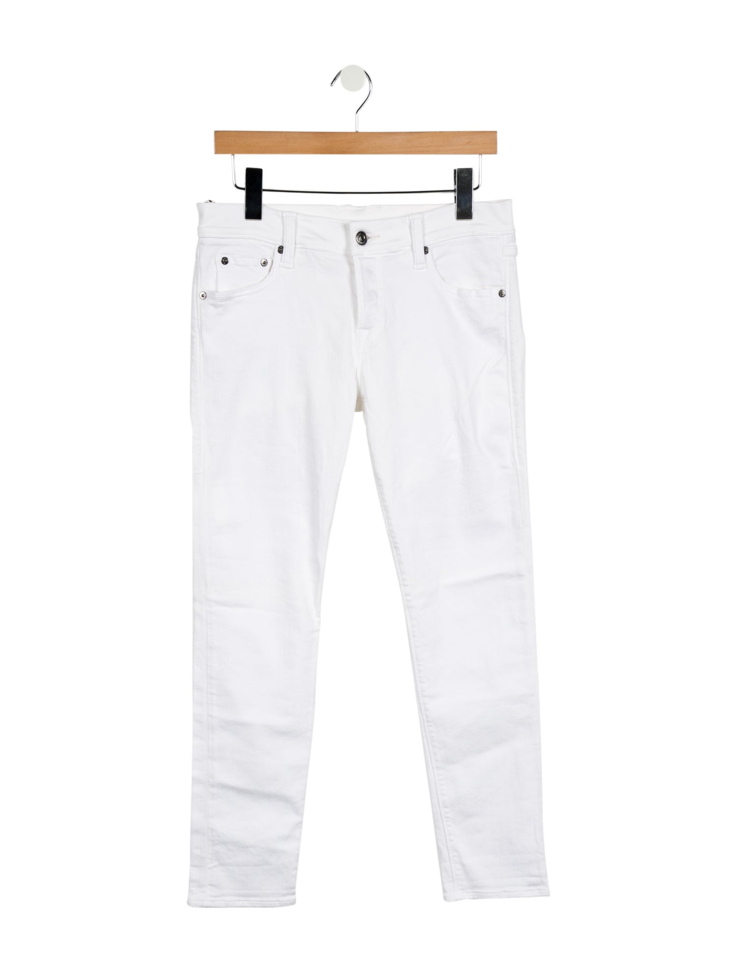HTC Los Angeles Mid-Rise Skinny Leg Jeans