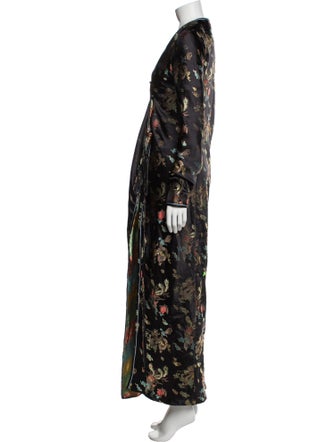 HTC Los Angeles Floral Print Long Dress