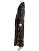 HTC Los Angeles Floral Print Long Dress
