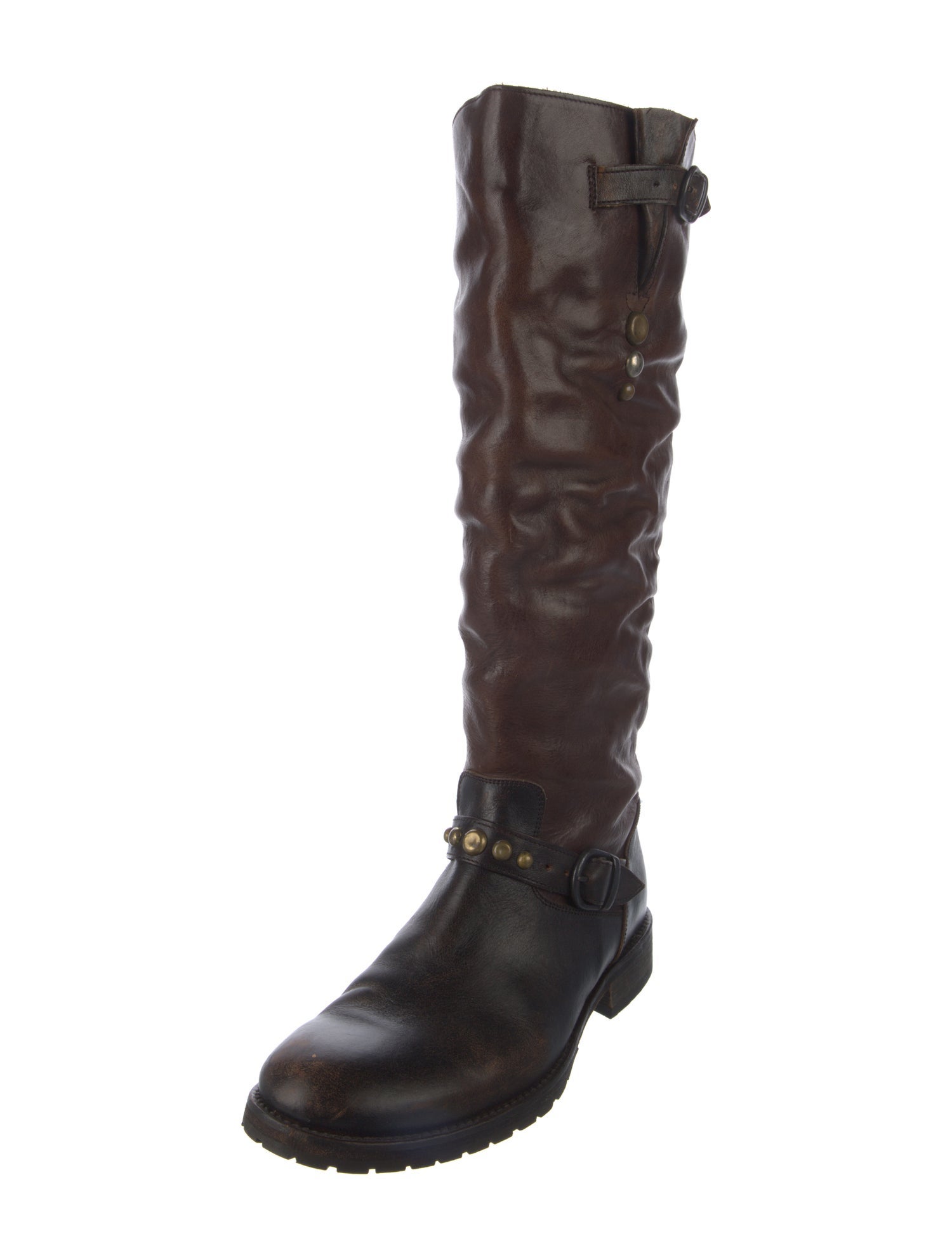 HTC Los Angeles Leather Riding Boots