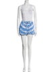 Holiday The Label Linen Tie-Dye Print Short Set