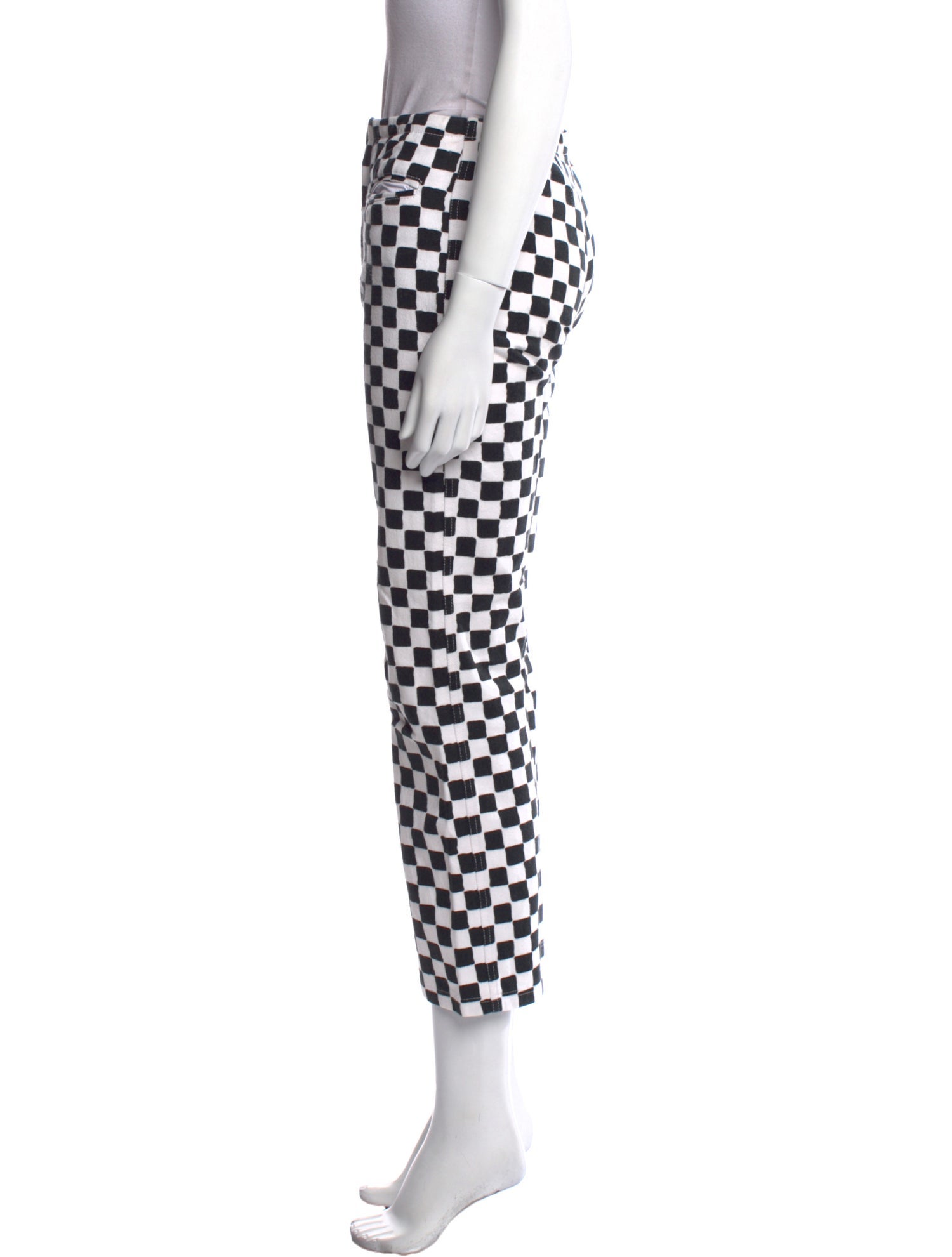 Holiday The Label Plaid Print Straight Leg Pants