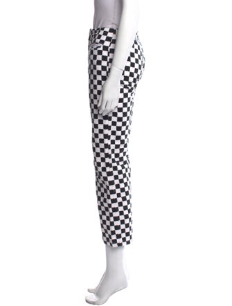 Holiday The Label Plaid Print Straight Leg Pants